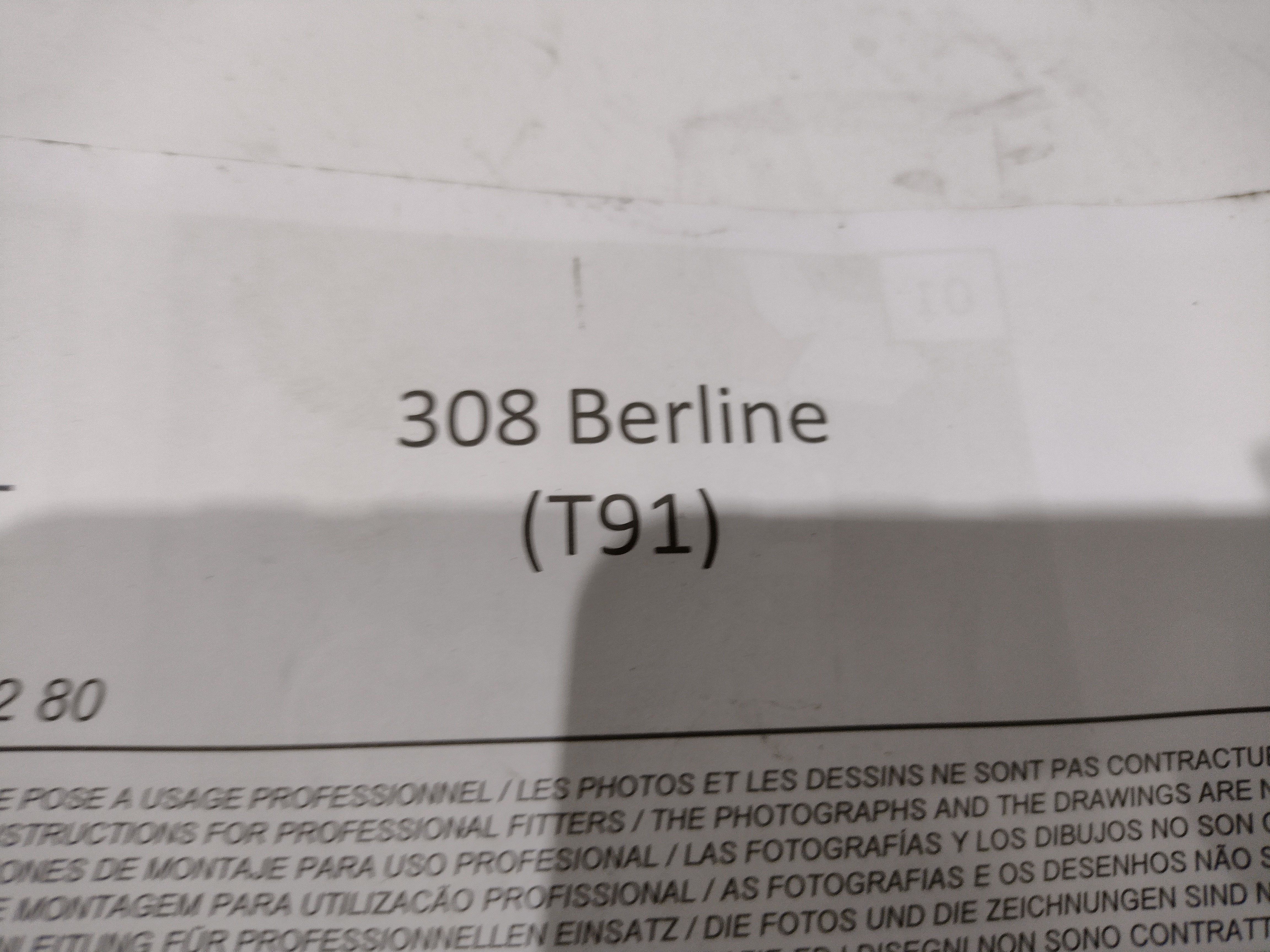 Peugeot 308 13polig Elektrosatz, Anhängevorrichtung 1610461280 NEU NOS NEW