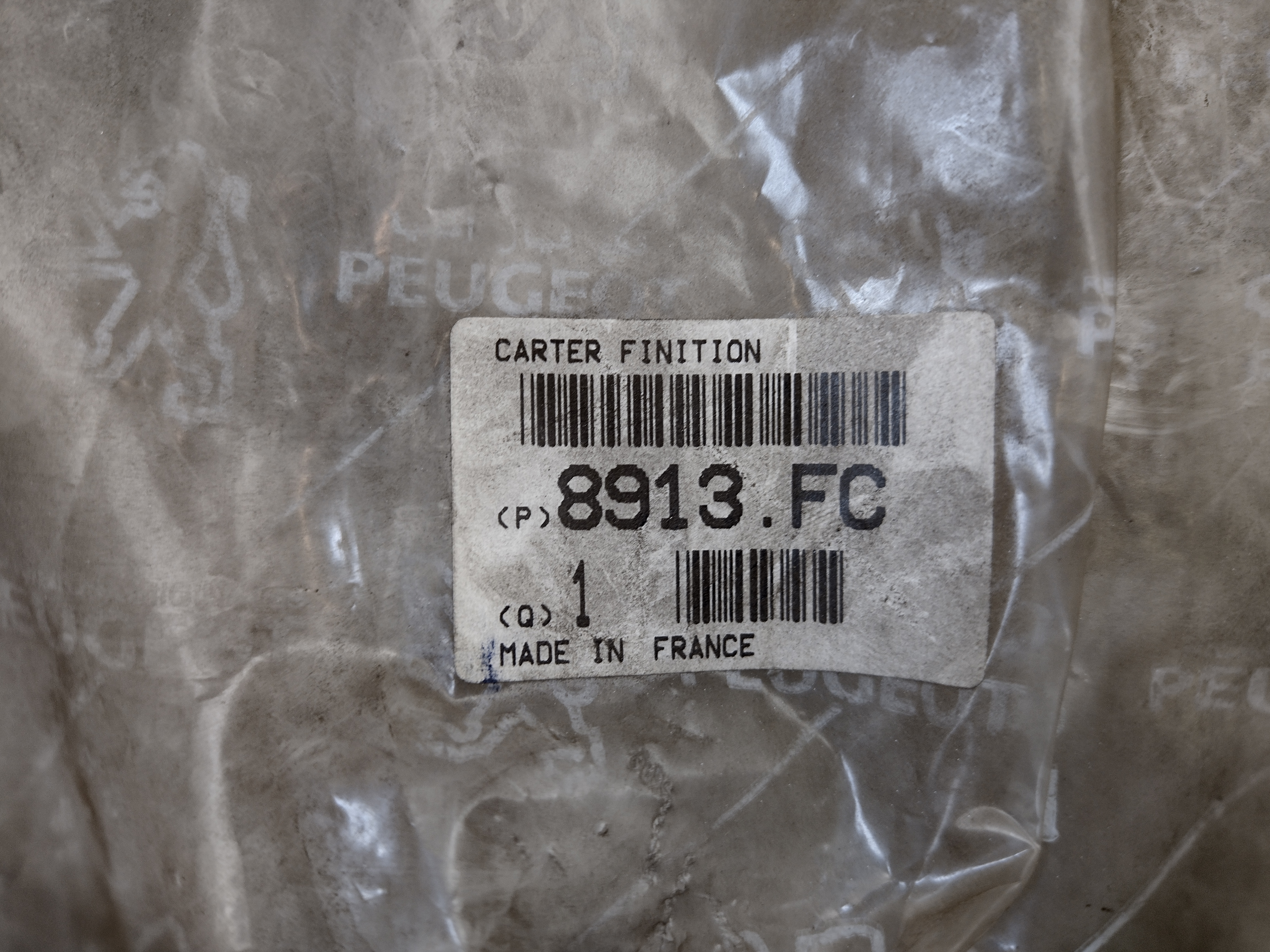 Peugeot GEHAEUSE Sitzabdeckung 8913JJ NEU NOS NEW OEM