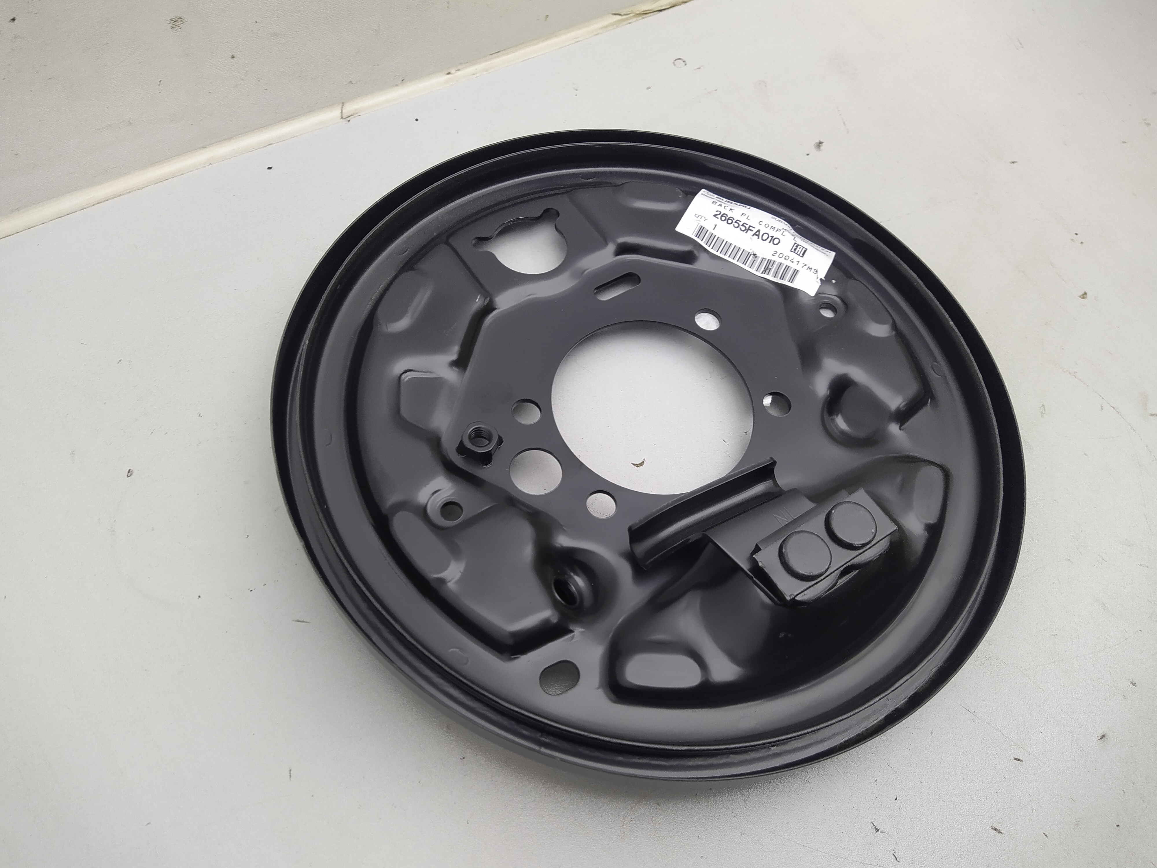 Ankerblech hinten links Subaru Forester SF SG 97-07 Impreza Trommelbremse