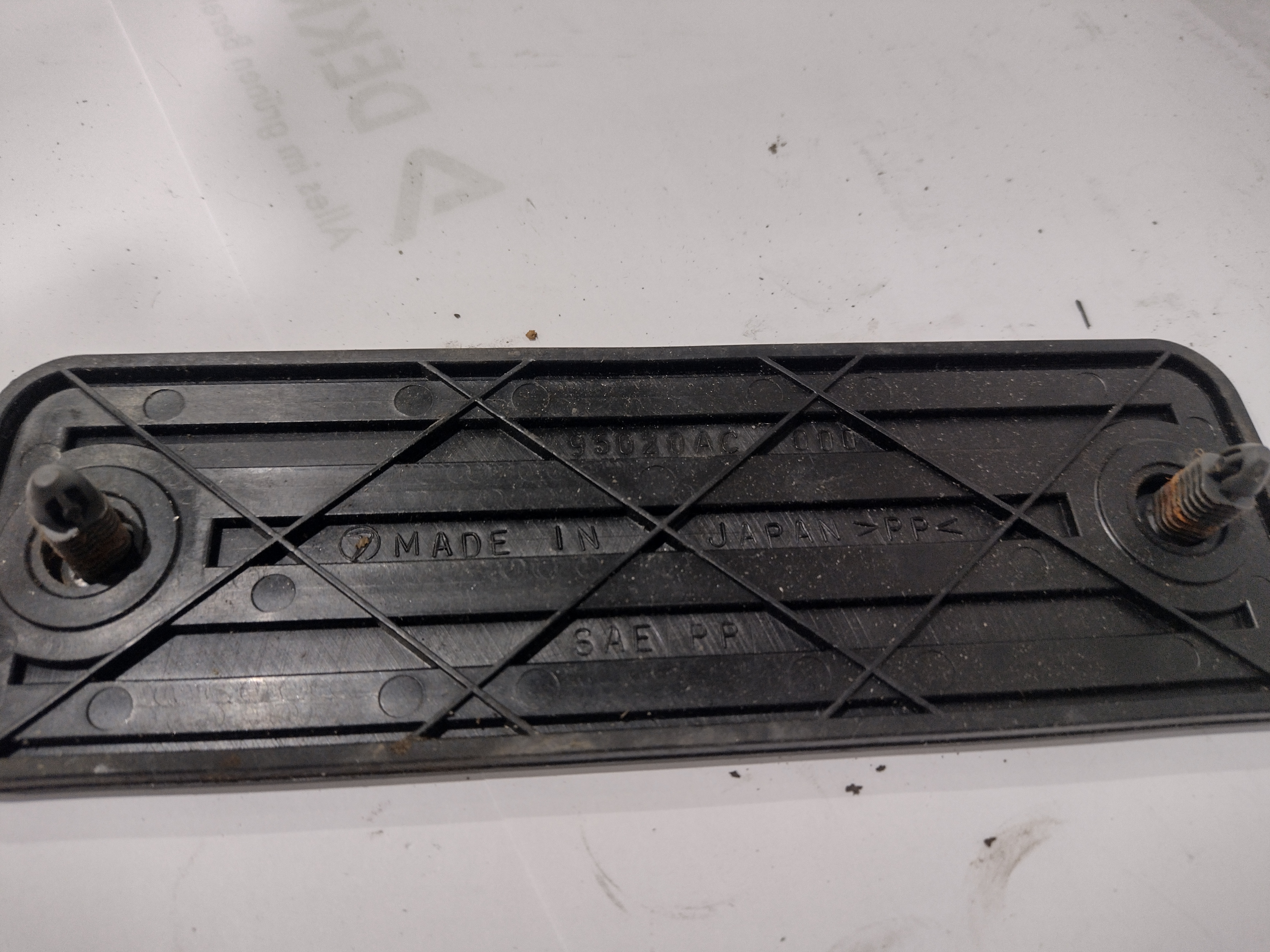 Fußablage für Subaru Outback H6 Legacy BE BH  210PS EZ30 MOTOR