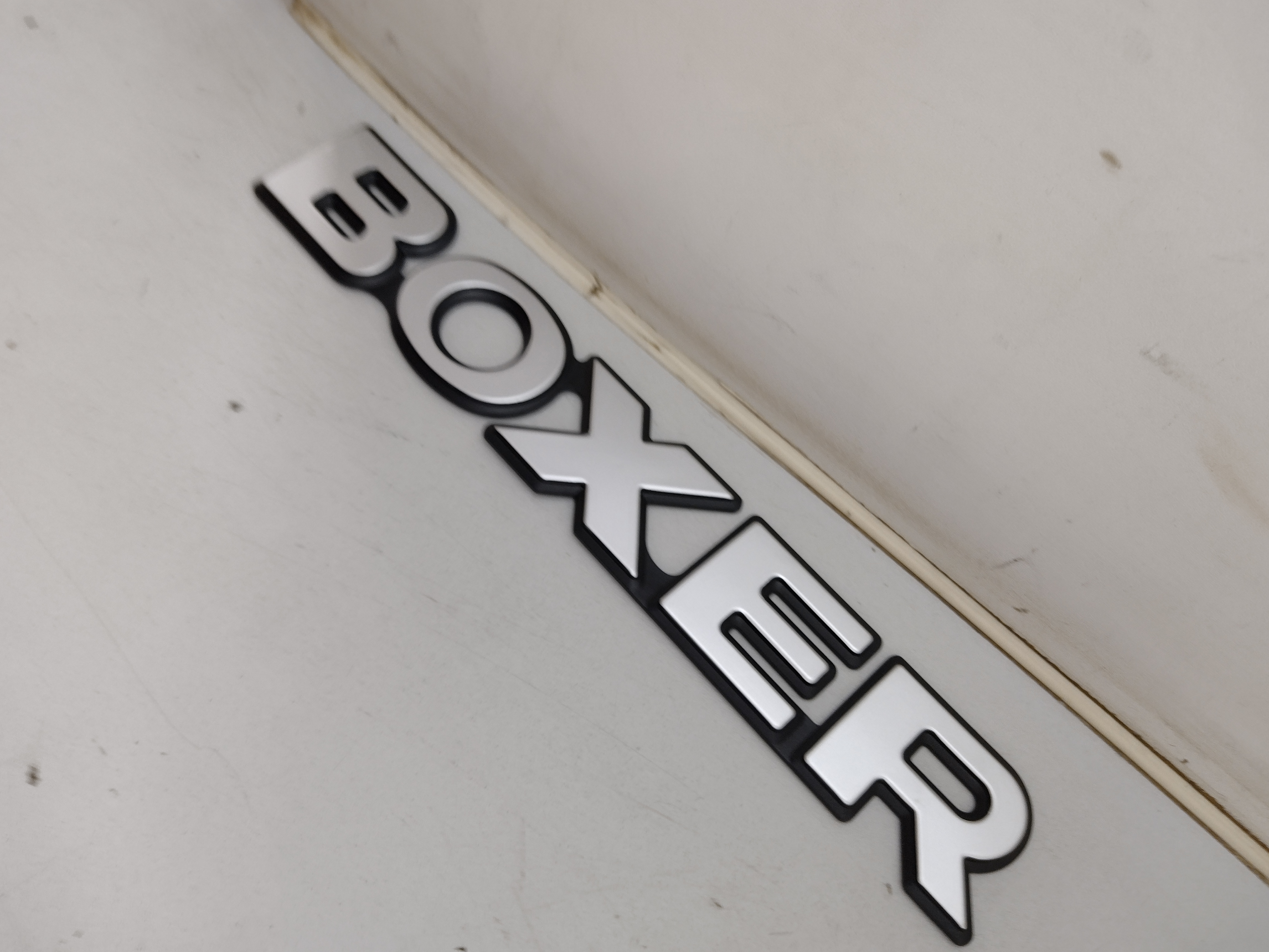 Peugeot Boxer Monogramm Schriftzug 8663H3 NOS NEW OEM 