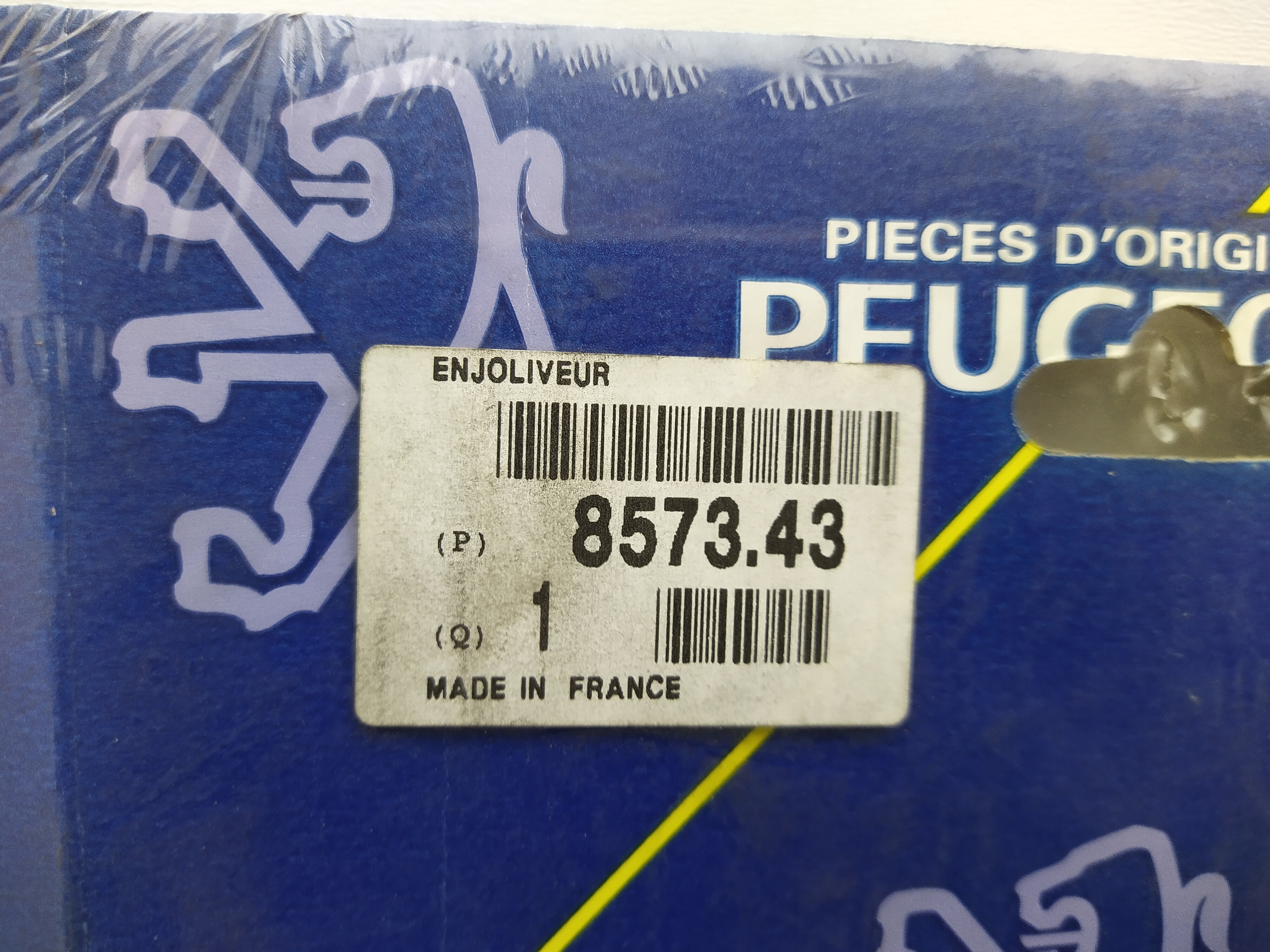 Original PEUGEOT Zierleiste Zierstück 857343 NEU NOS