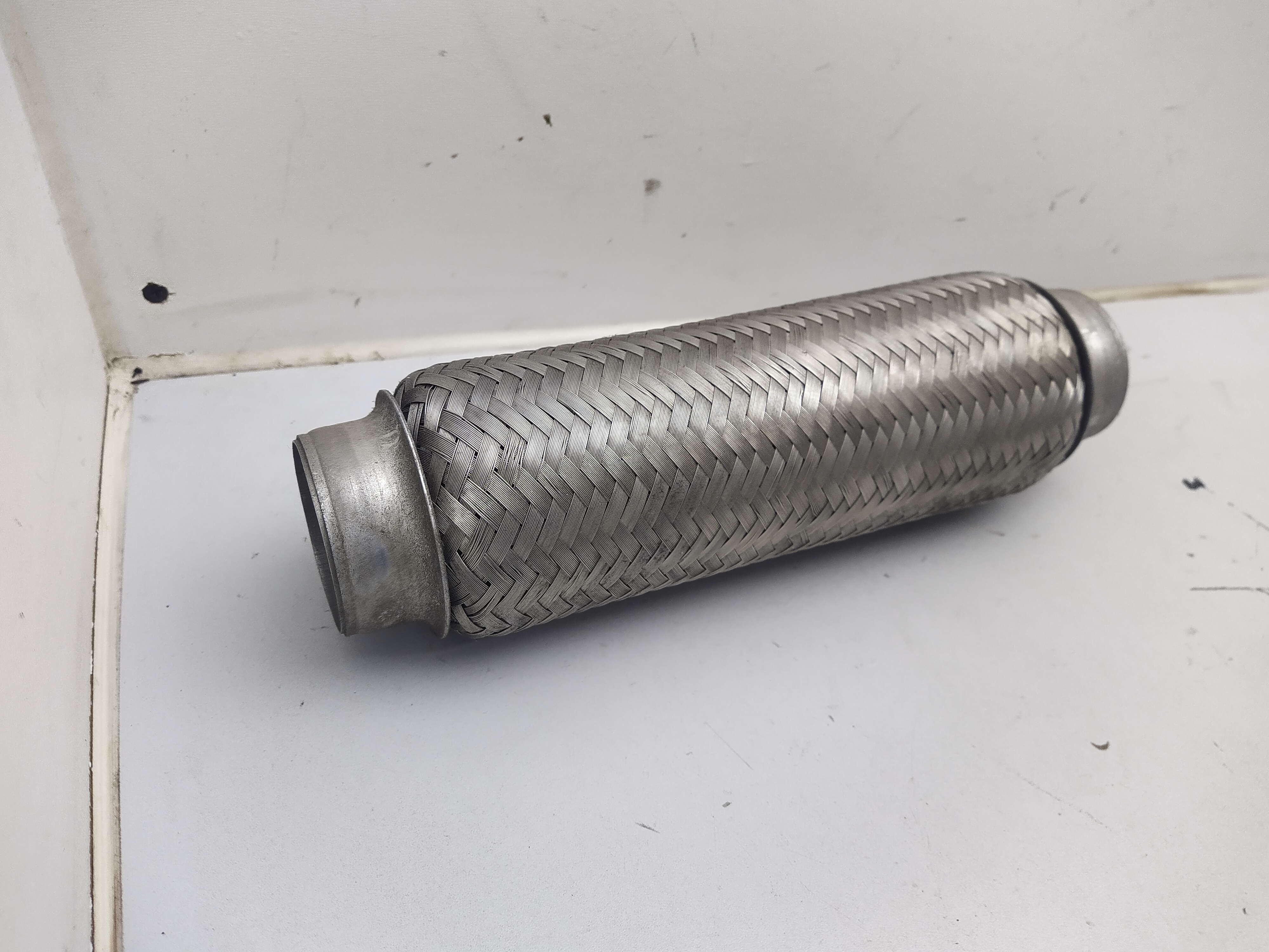 55x265mm 55mm  Flexrohr 265mm Edelstahl V2A