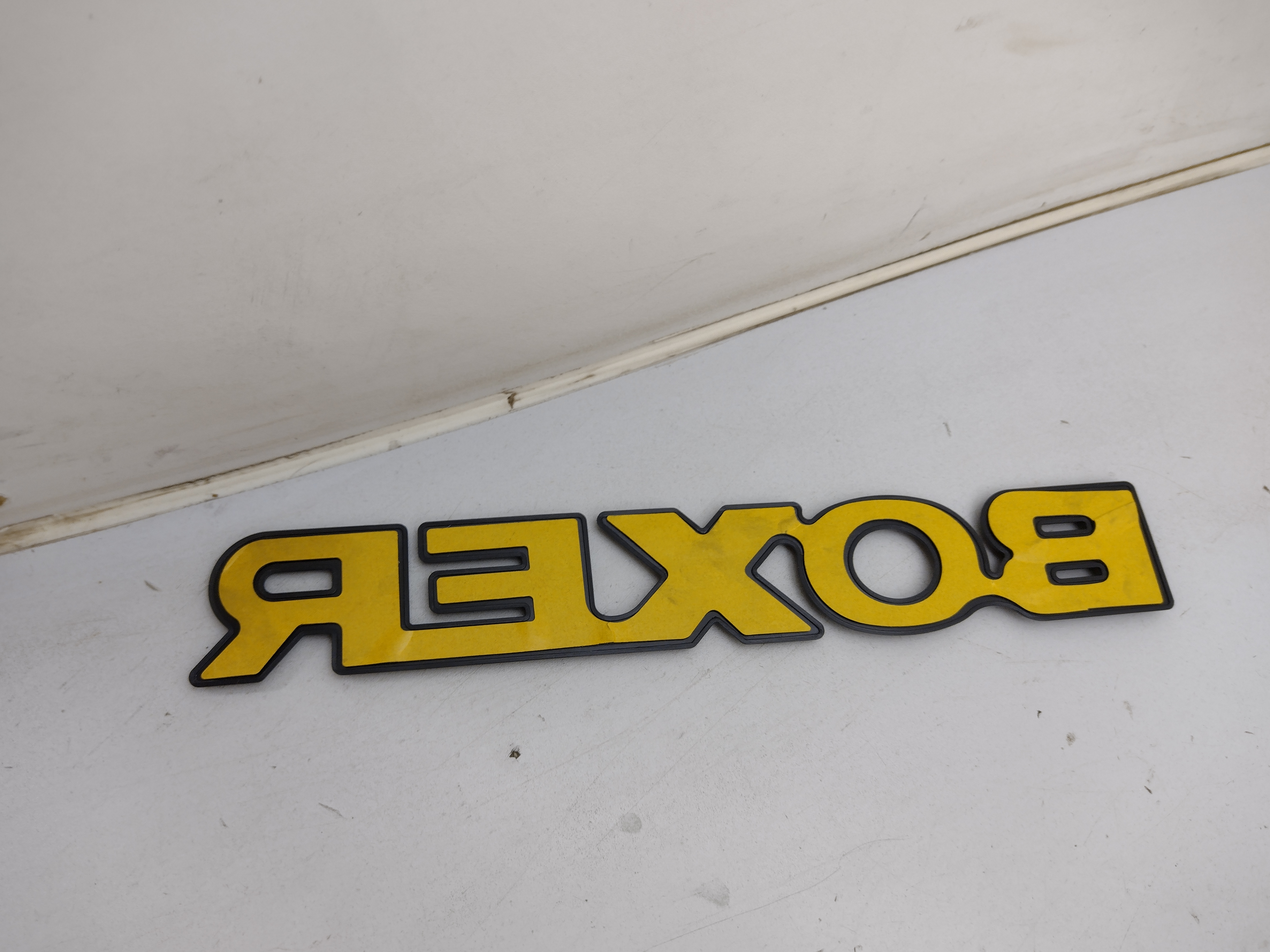 Peugeot Boxer Monogramm Schriftzug 8663H3 NOS NEW OEM 