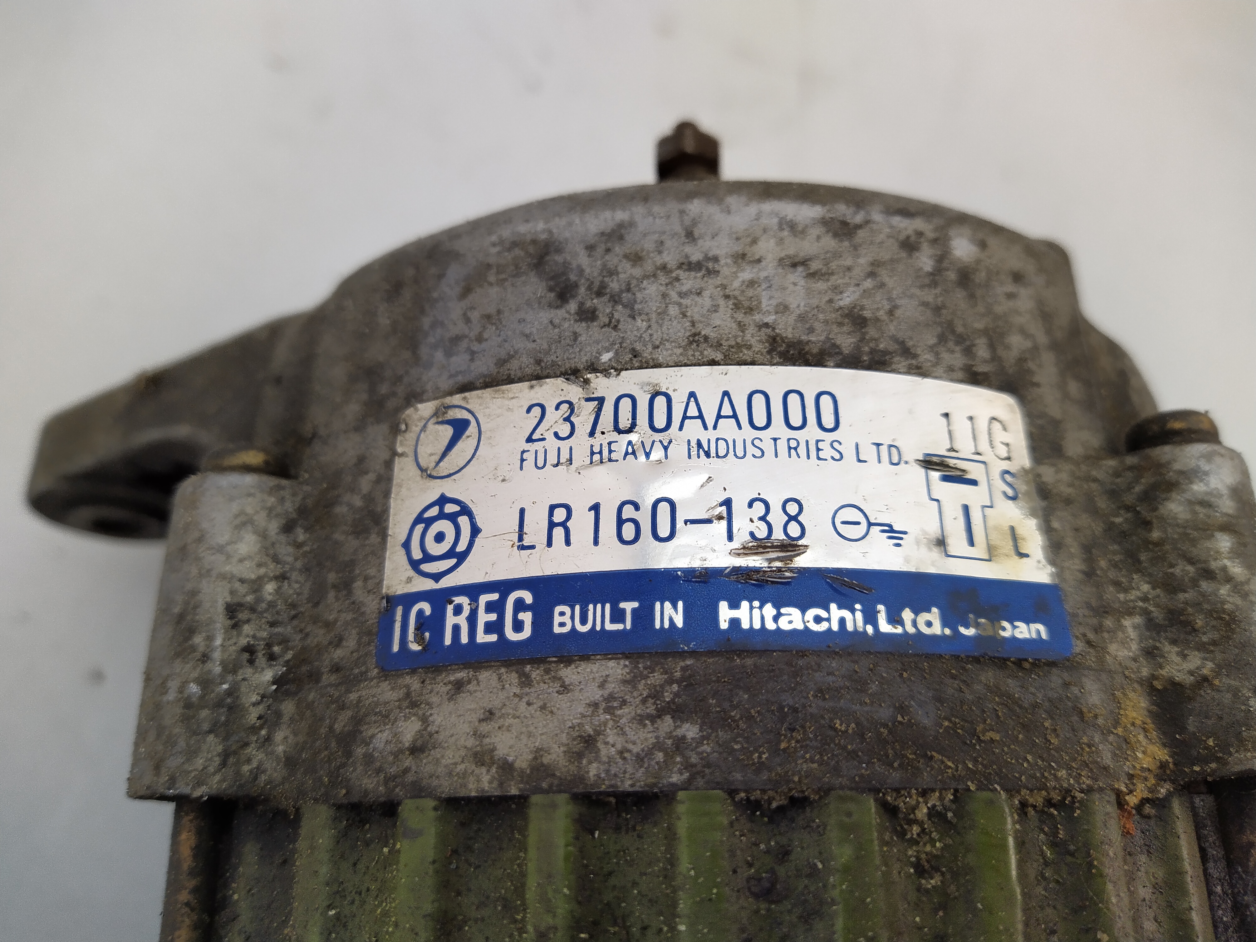 Generator Lichtmaschine original Subaru Leone L-Serie 1800 23700AA000