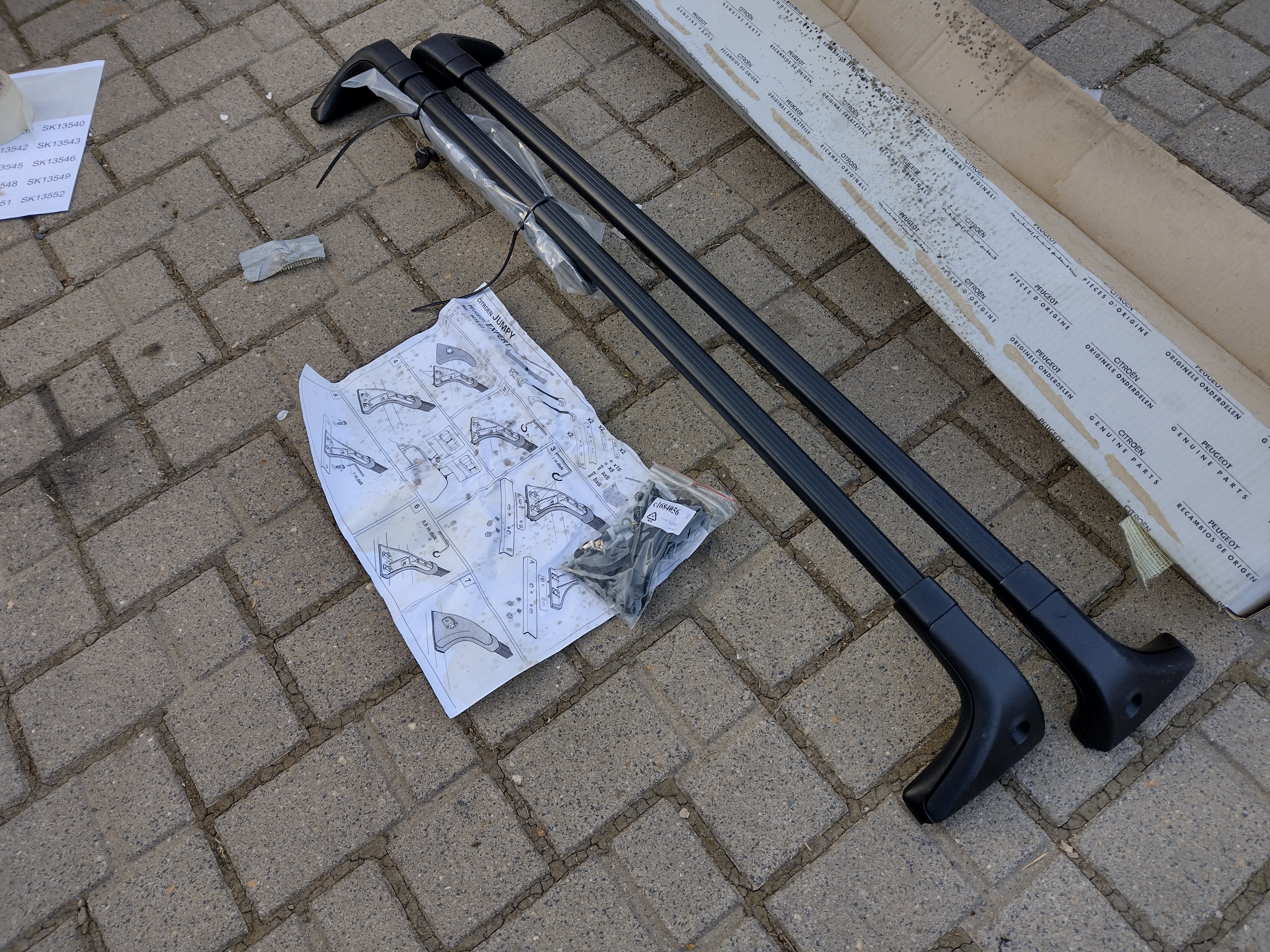 Dachgepäck Grundträger 9416E6 Peugeot BIPPER / Citroen nemo nemrut  NEU NOS NEW OEM