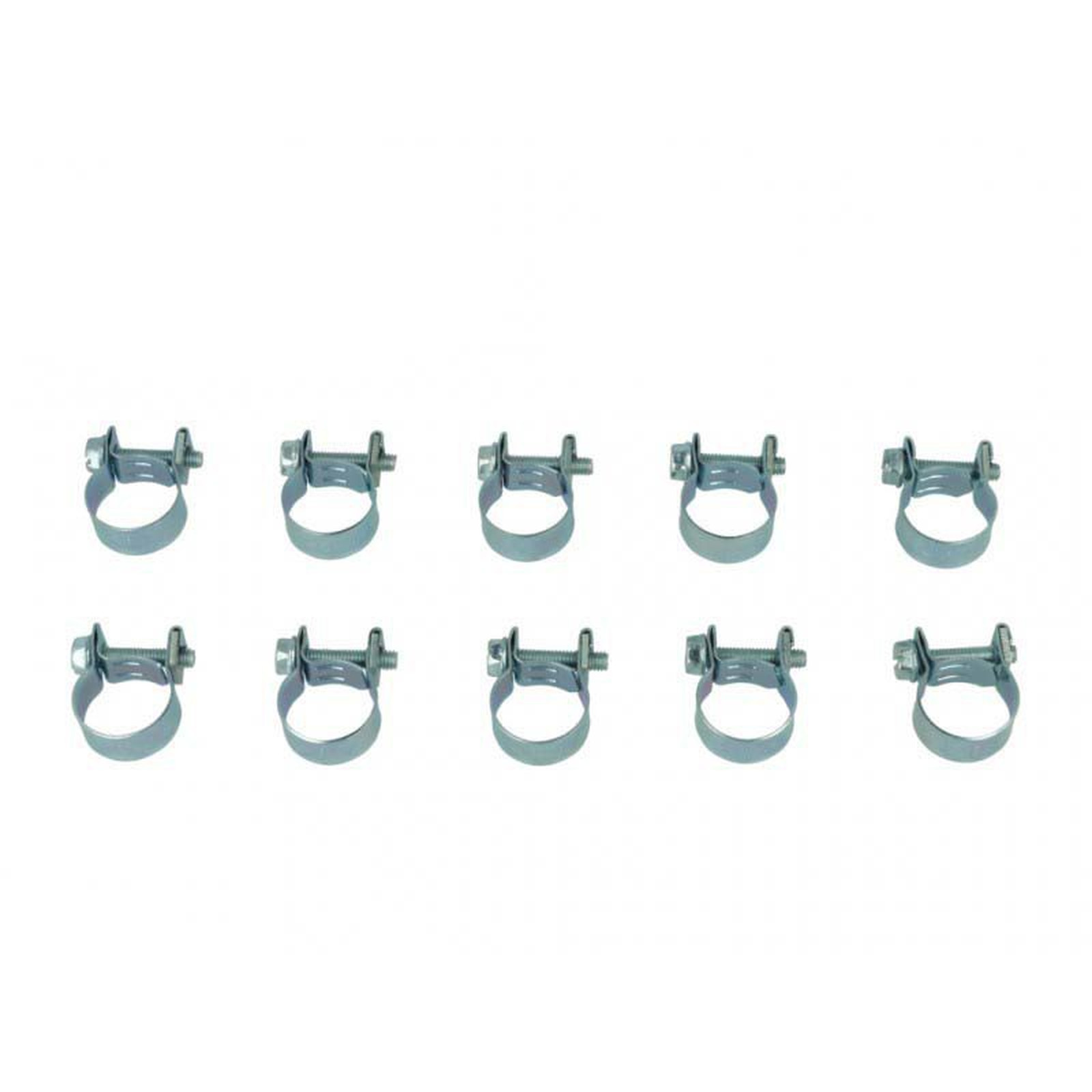10x HD Mini Schlauchschelle, 13-15mm