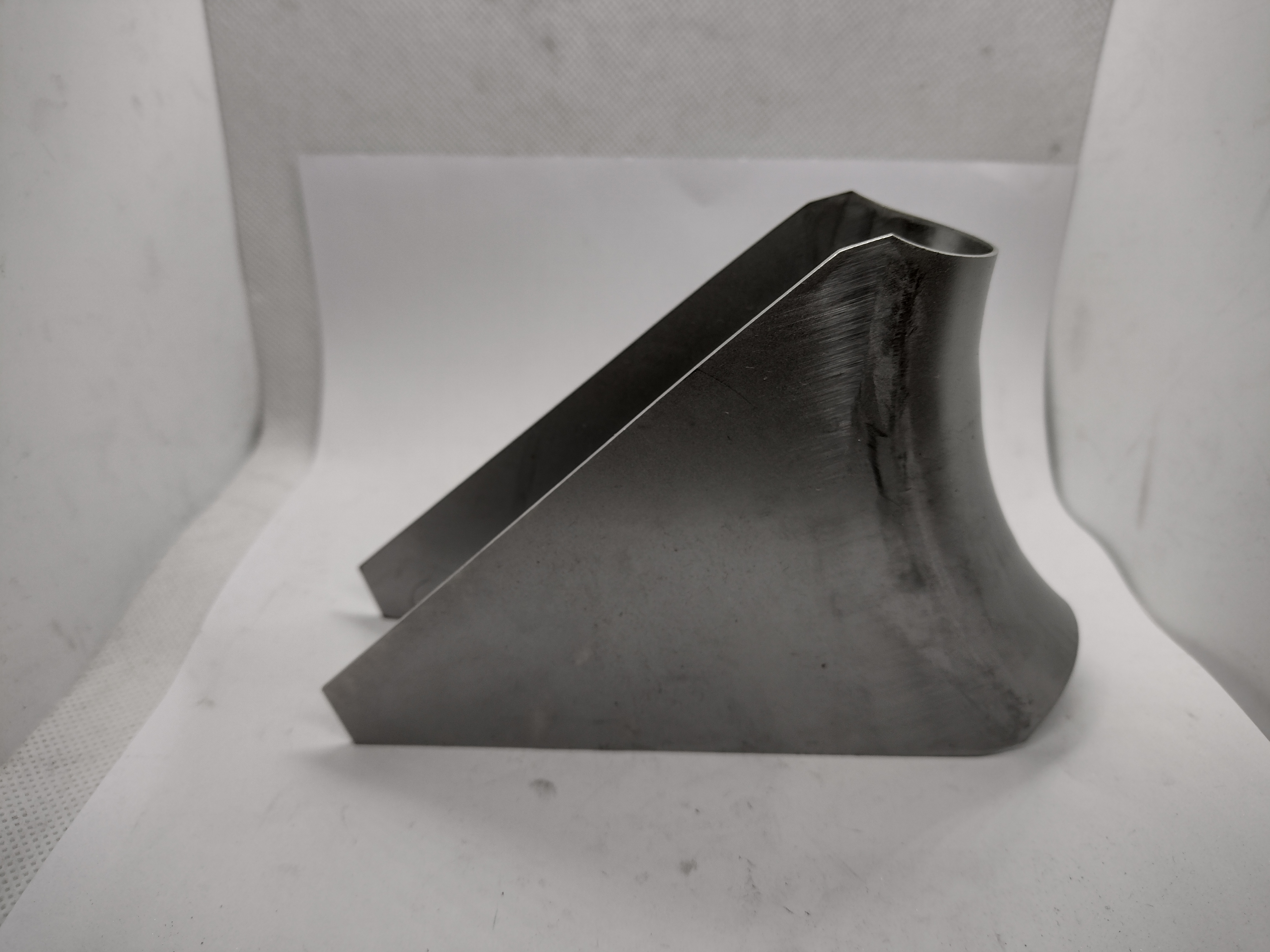 45 Grad  Knotenblech Überrollkäfig Stützen geschlossen MIT GEWÖLBTE KANTEN