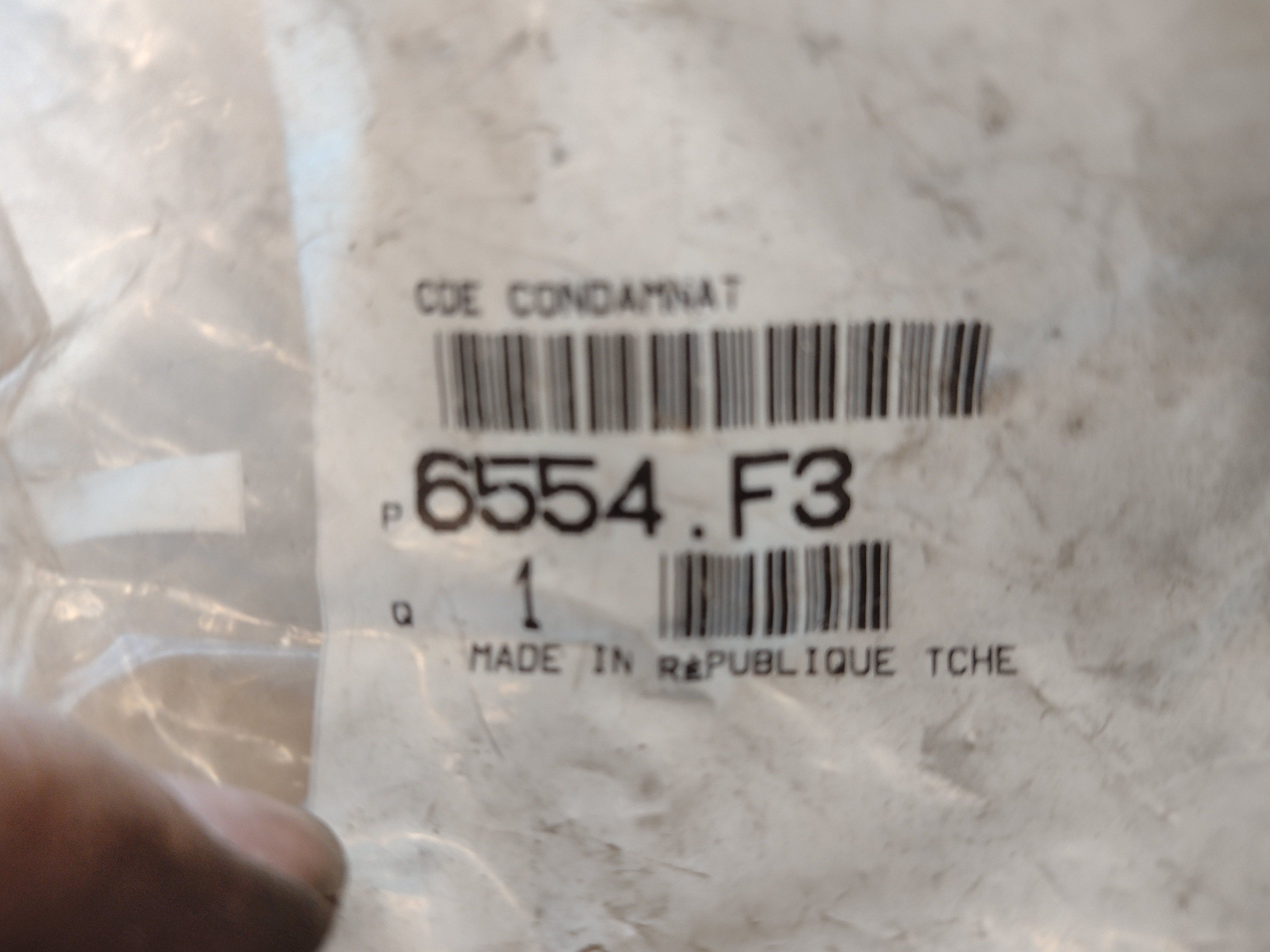 Peugeot 307 Türverriegelungsschalter 6554F3 NEU NOS NEW OEM