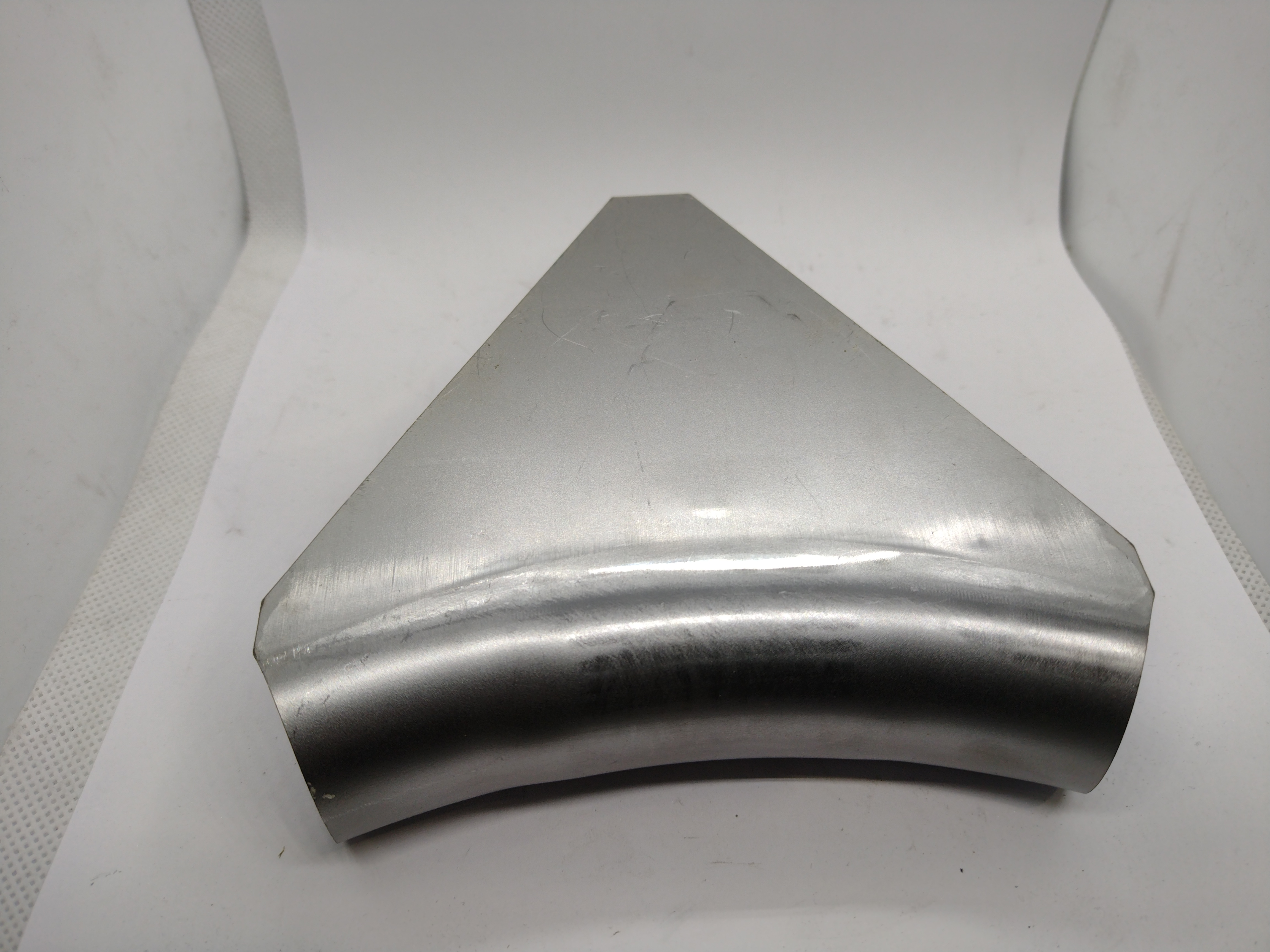 60 Grad  Knotenblech Überrollkäfig Stützen geschlossen MIT GEWÖLBTE KANTEN