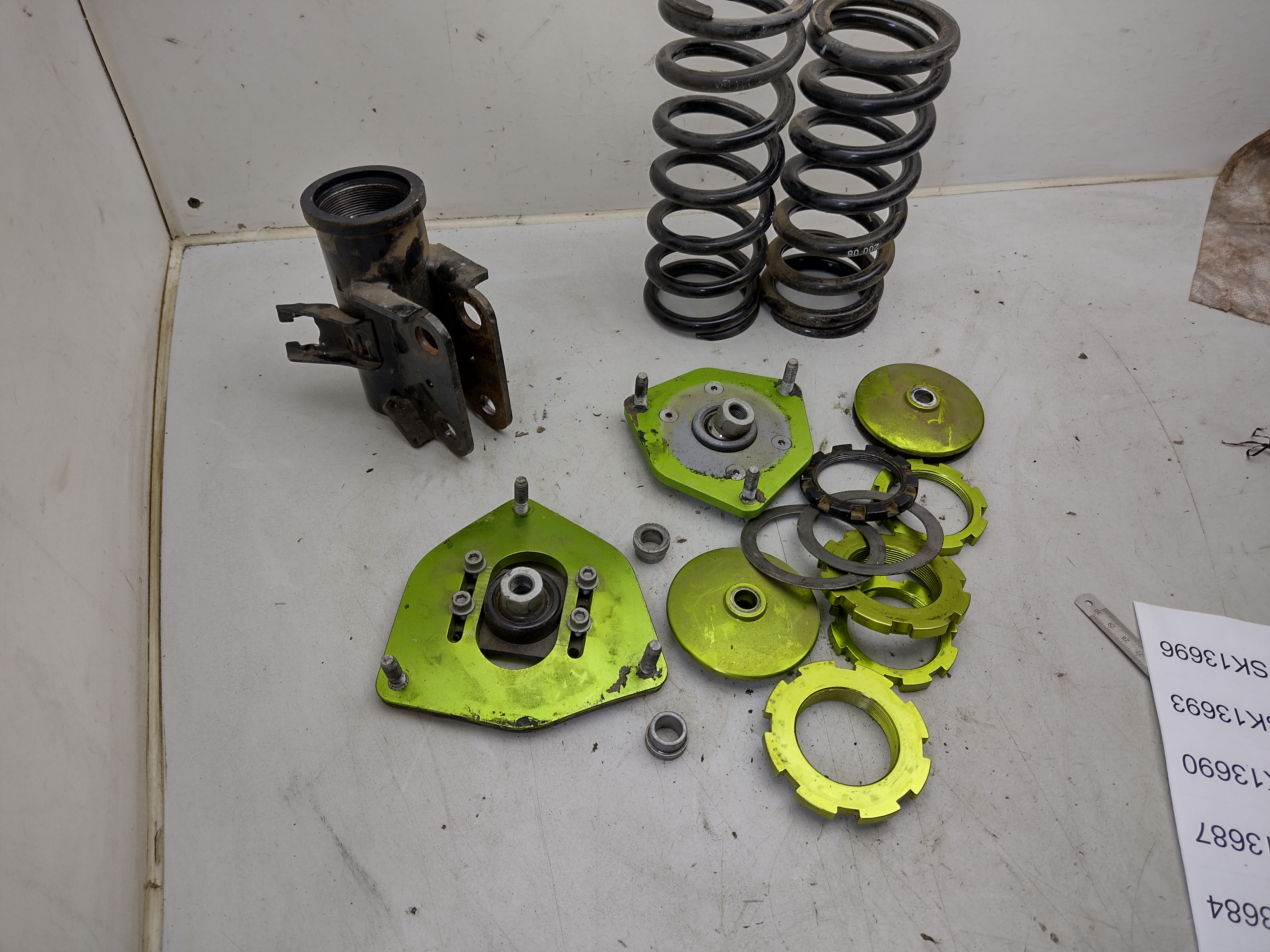 Ersatzteile für Rennsport Gewindefahrwerk, Uniball Domlager für Subaru Impreza GC