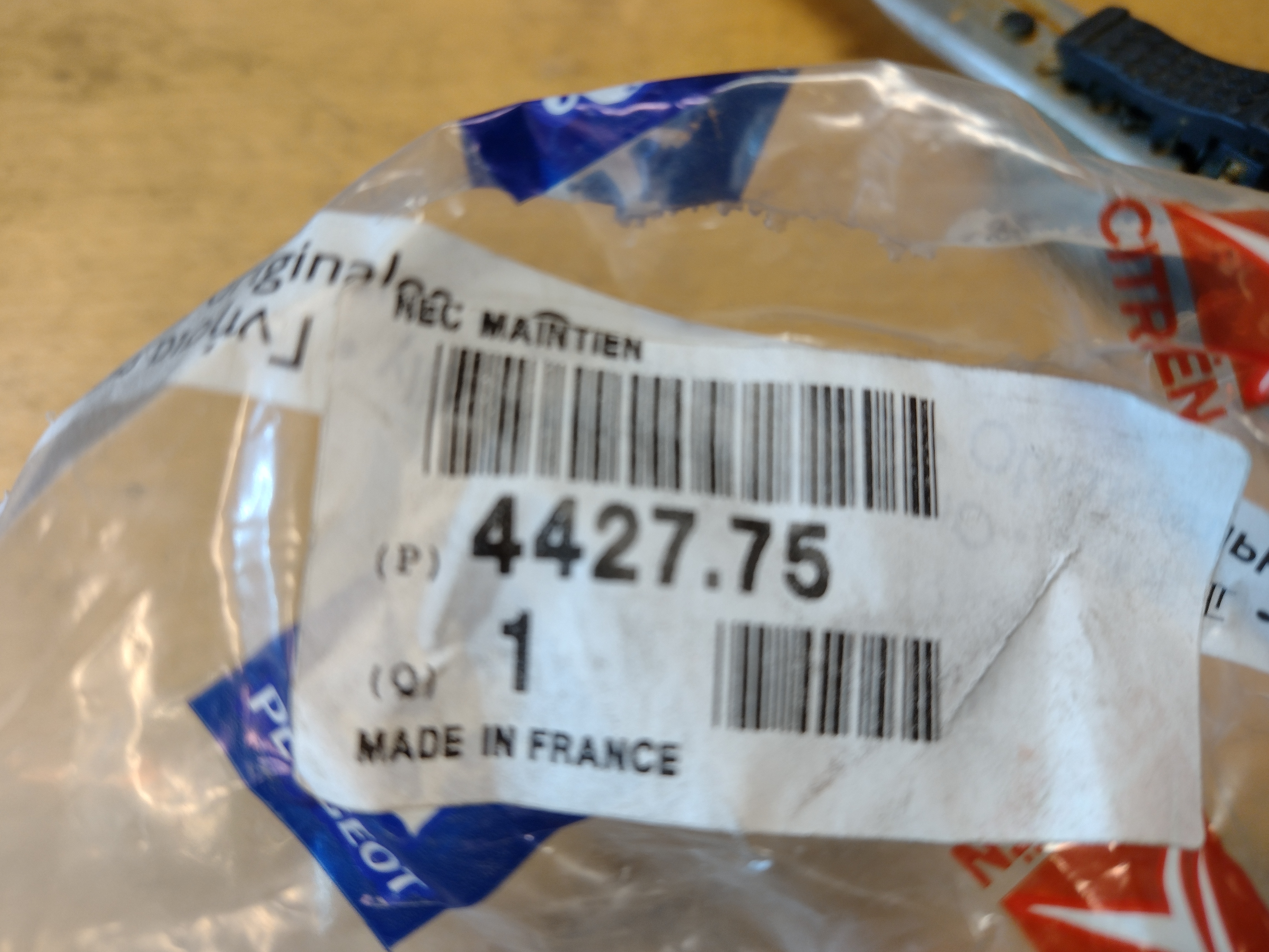 Peugeot / Citroen Satz Haltebolzen für Bremsklötze Vorderachse [442775] NEU NOS NEW