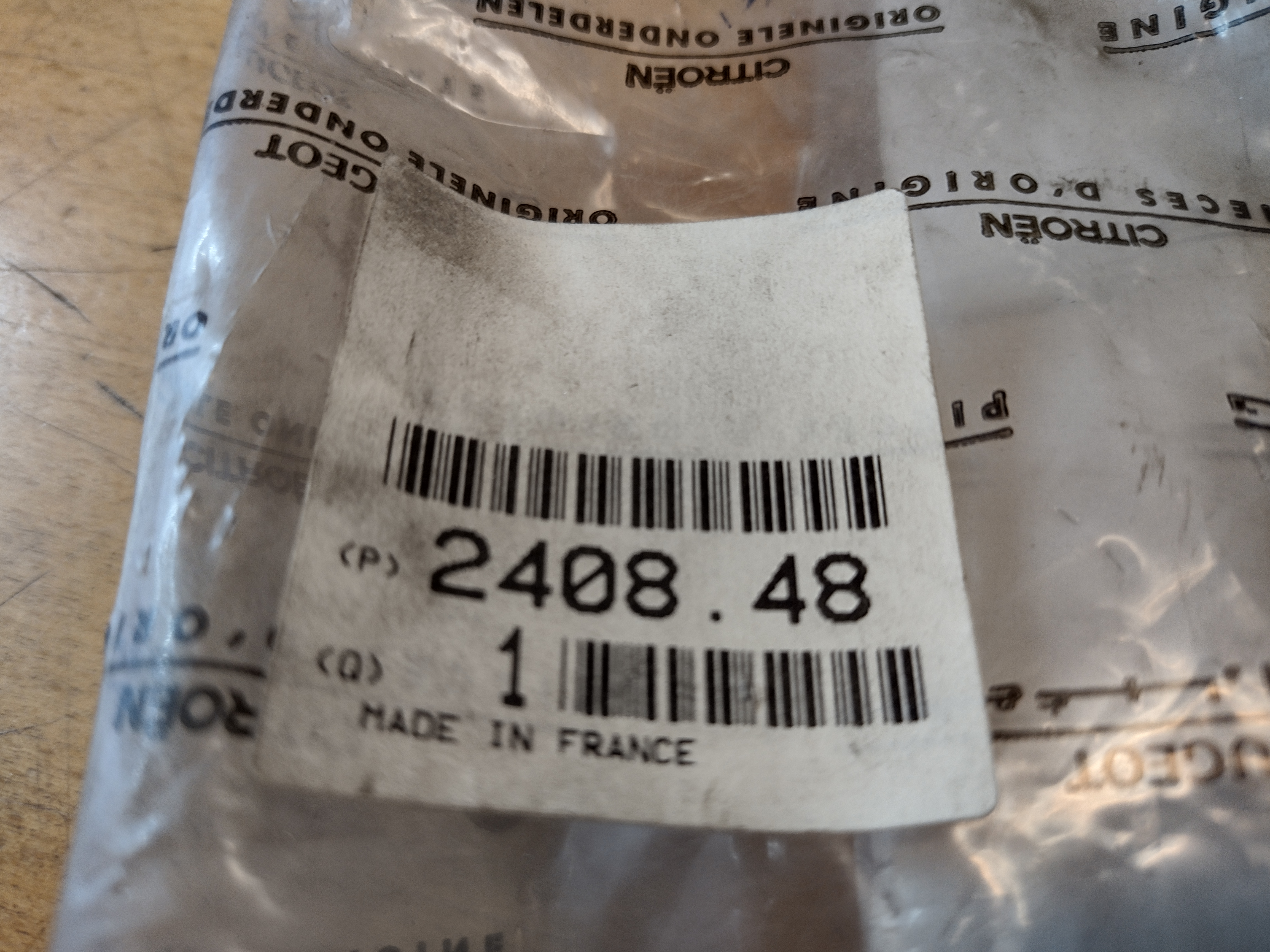 Peugeot / Citroen Halteplatte 240848 NEU NOS NEW OEM