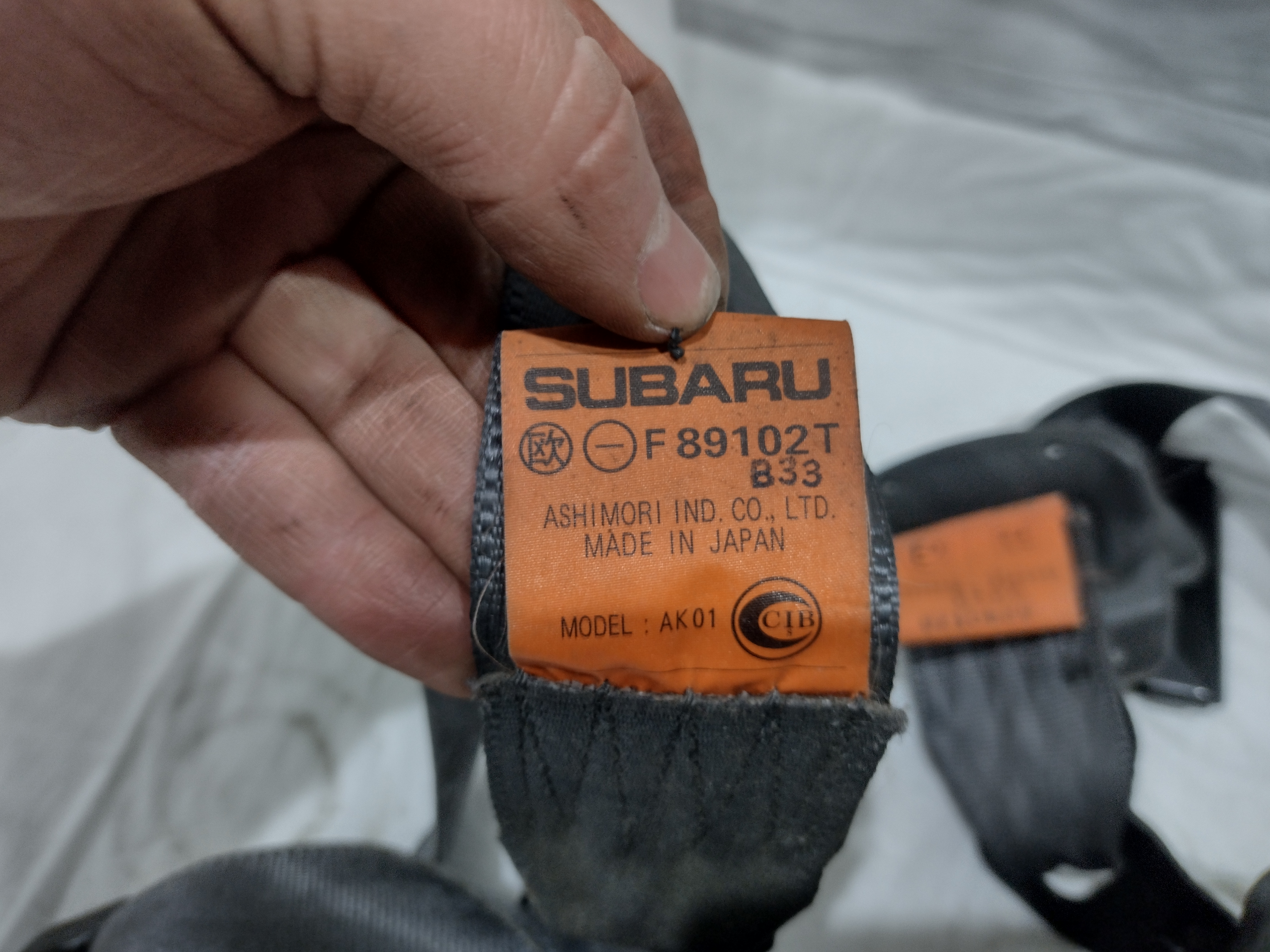 Gurte Sicherheitsgurte vorne für Subaru Impreza GT GC8 GF8 