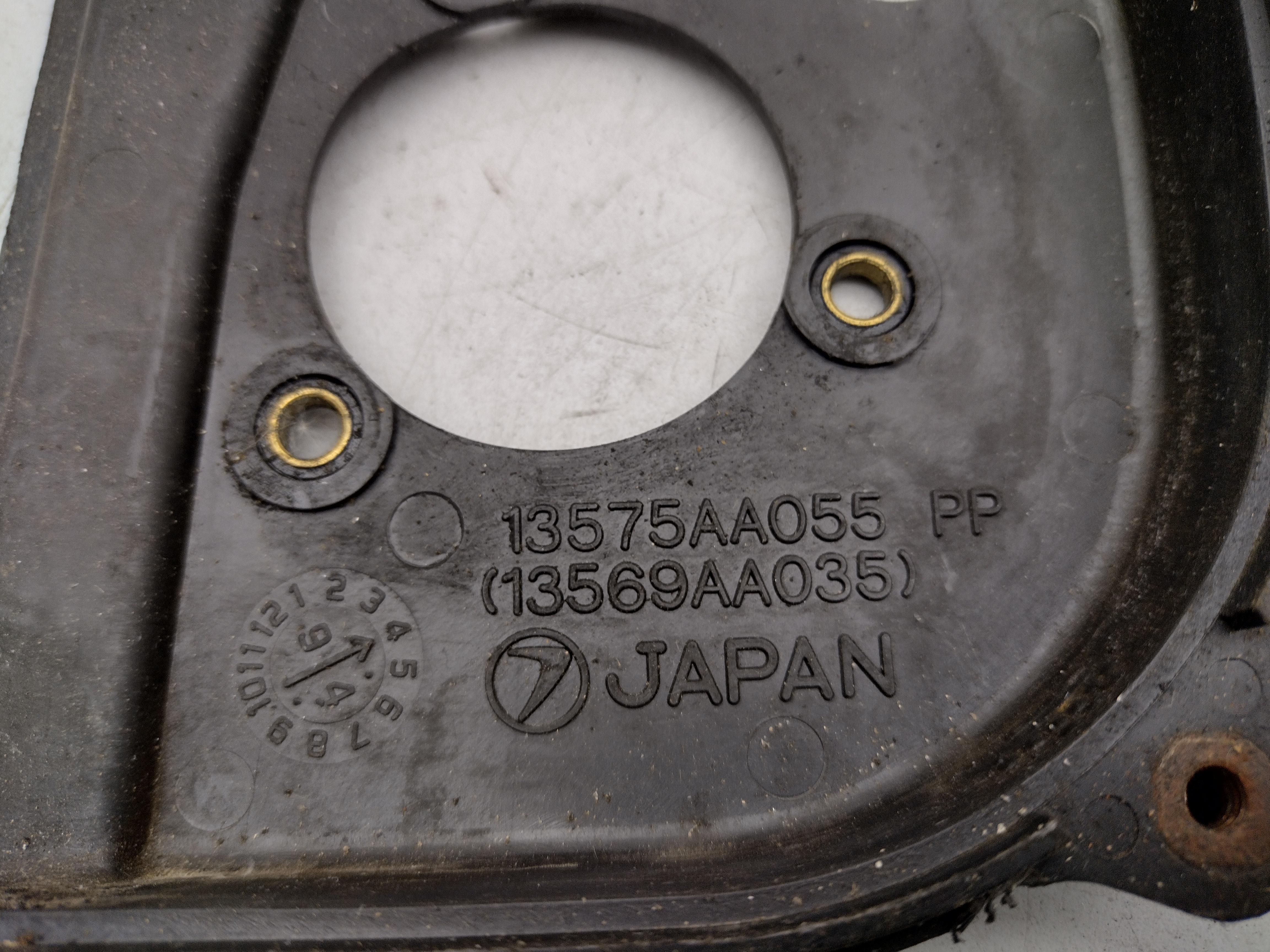 Zahnriemenverkleidung hinten links für Subaru EJ20 EJ22 Motoren Subaru Legacy Impreza Forester