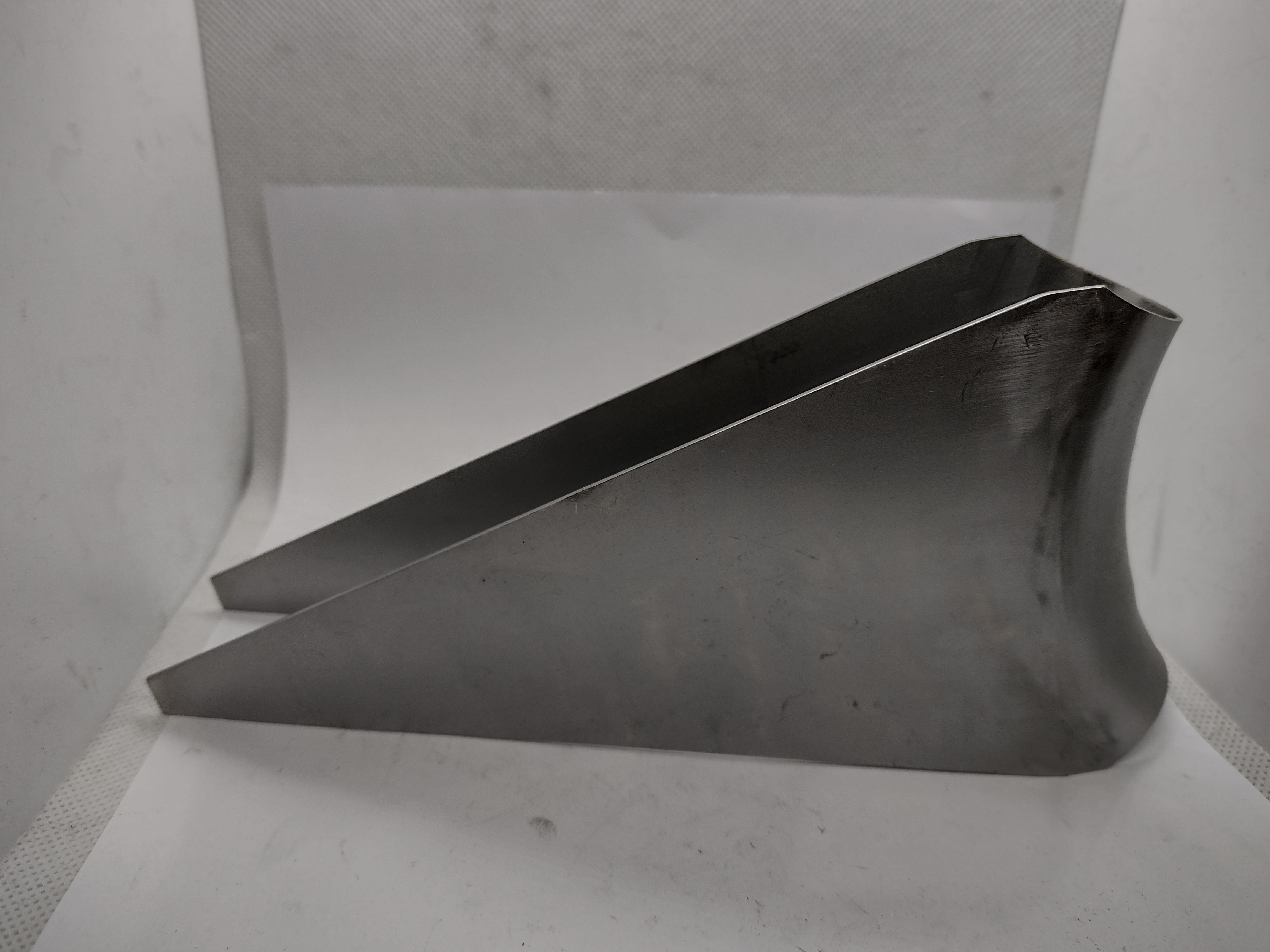 30 Grad  Knotenblech Überrollkäfig Stützen geschlossen MIT GEWÖLBTE KANTEN