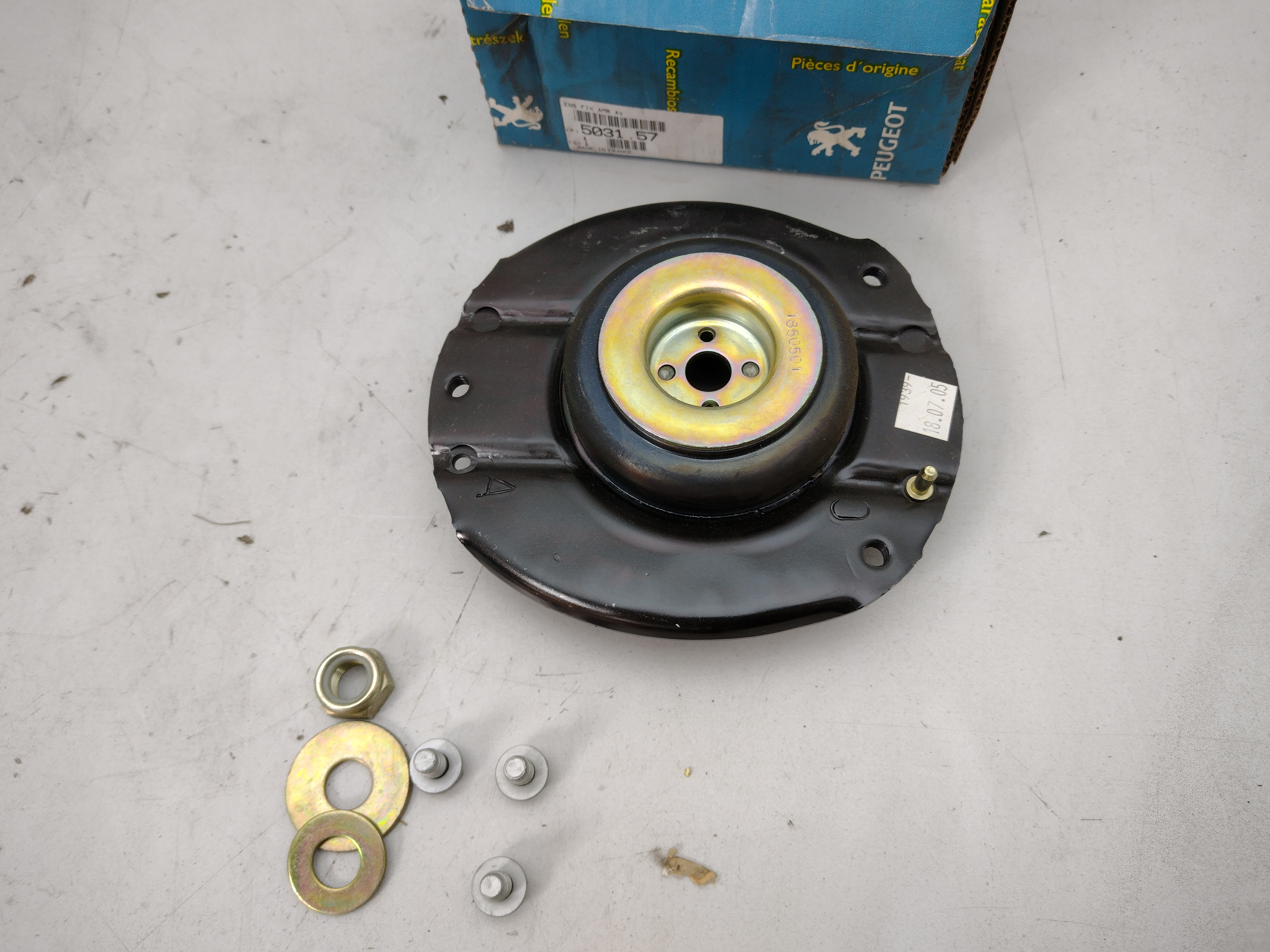 Peugeot 206 206+ Reparatursatz, Federbeinstützlager Domlager vorne links 503157 NOS NEW OEM