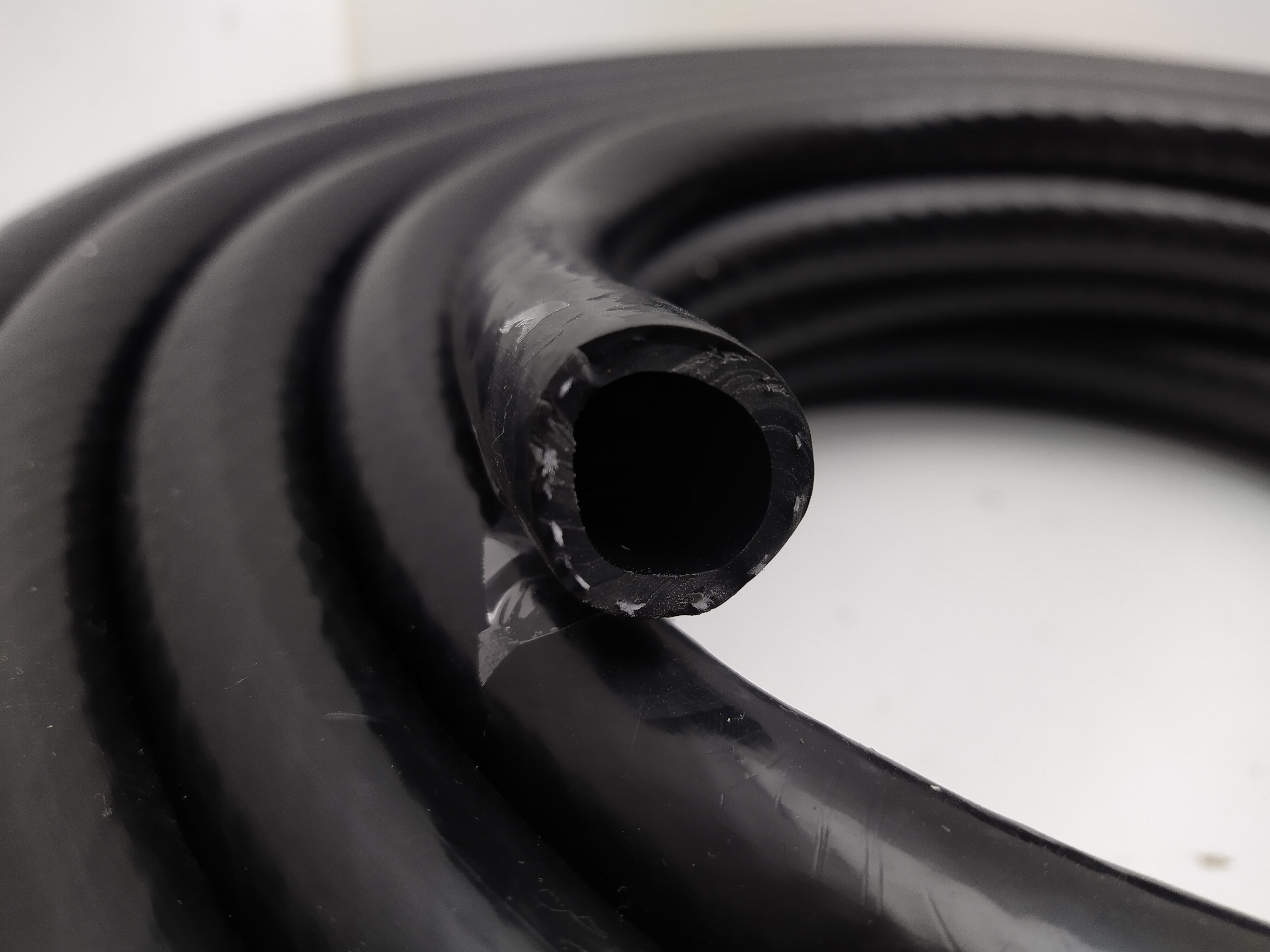 16mm Silikon Unterdruckschlauch verstärkt schwarz