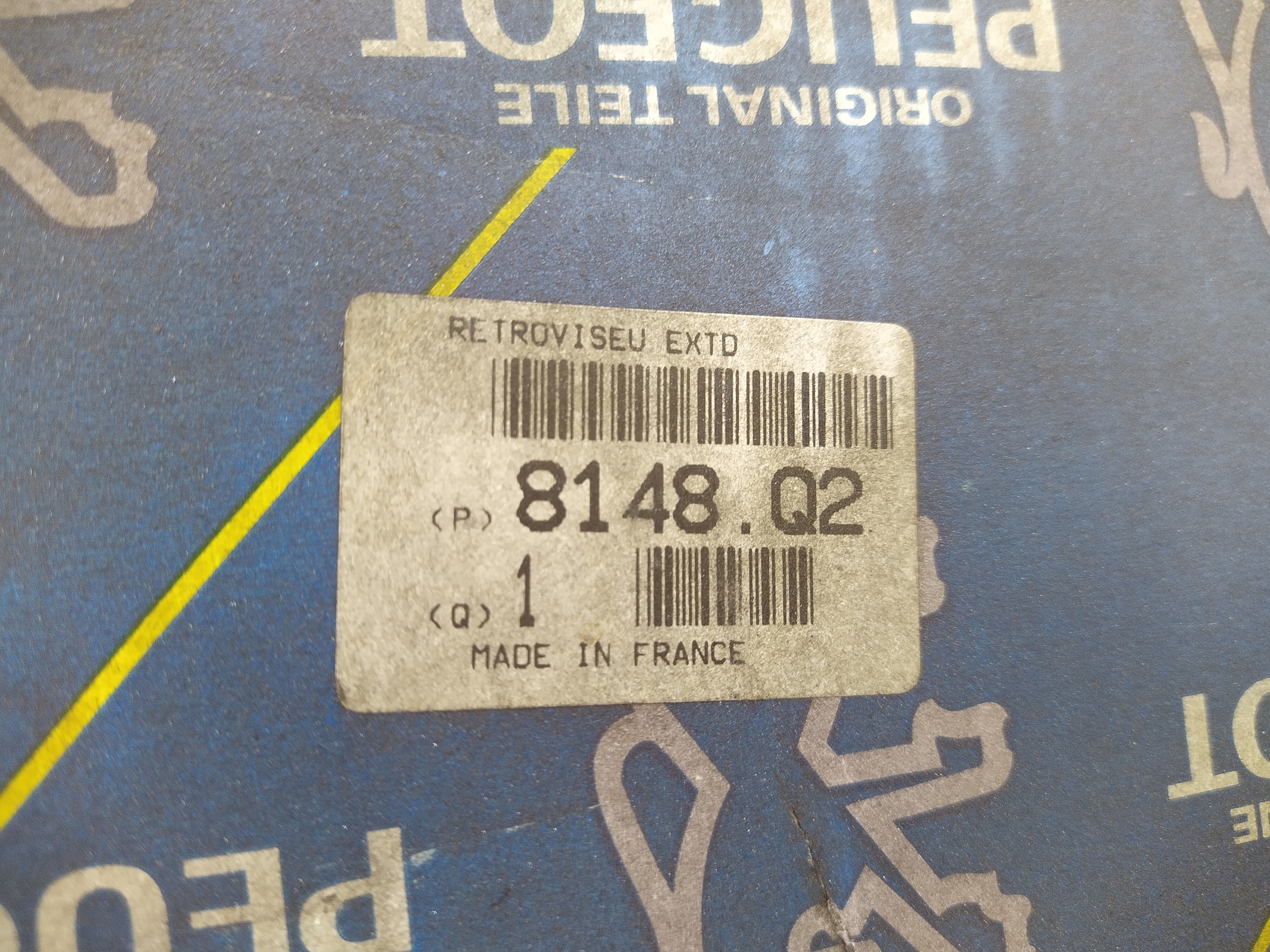 Außenspiegel Seitenspiegel rechts Peugeot 405 II 8148Q2 NEU