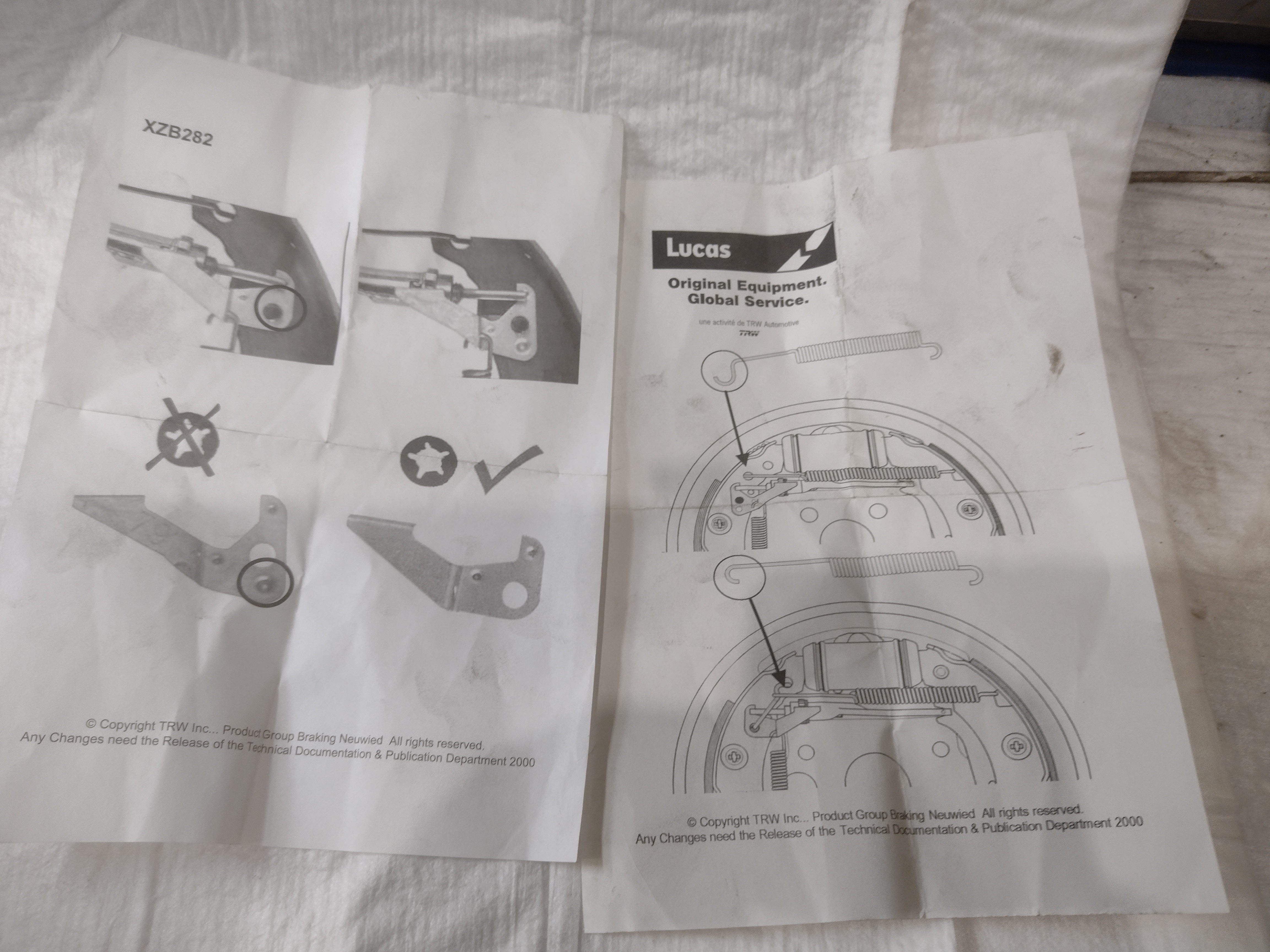 Peugeot / Citroen Nachsteller, Trommelbremse 431080 NEU NOS NEW