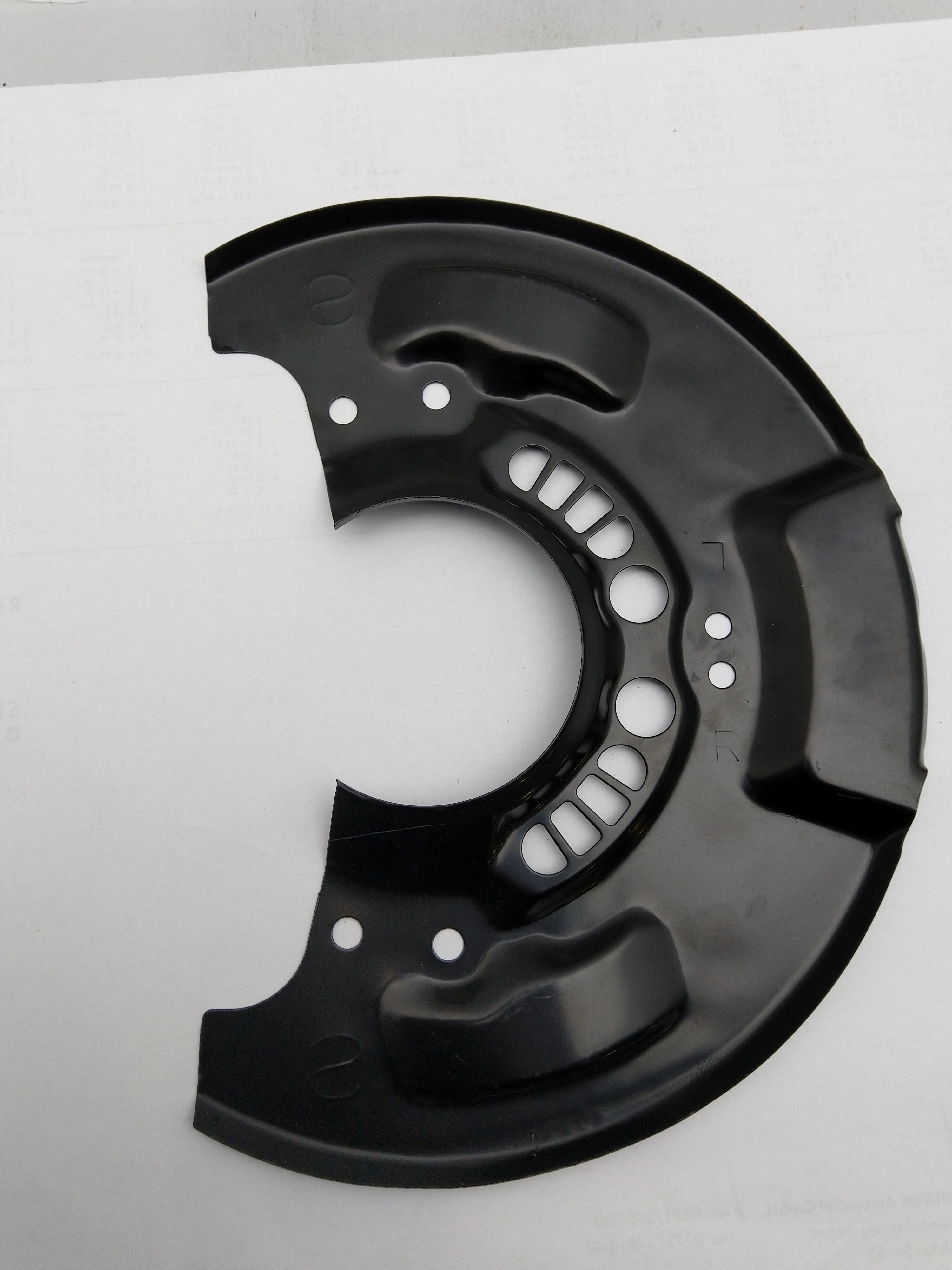 Ankerblech vorne 295mm Bremse Subaru Impreza WRX / STI