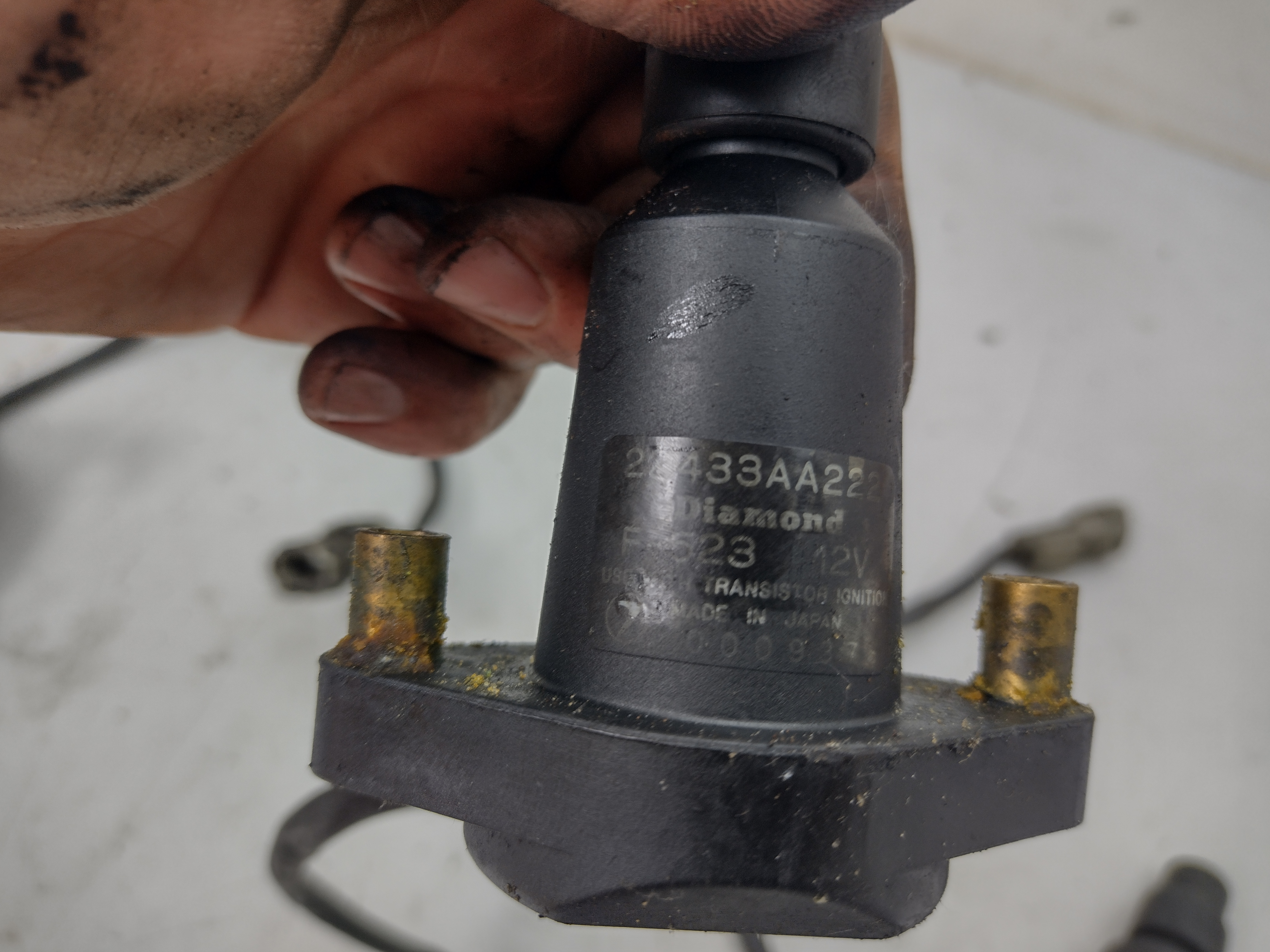 Satz Zündspulen 22433AA222 für SUBARU LEGACY Turbo BC BJF Diamond F-523