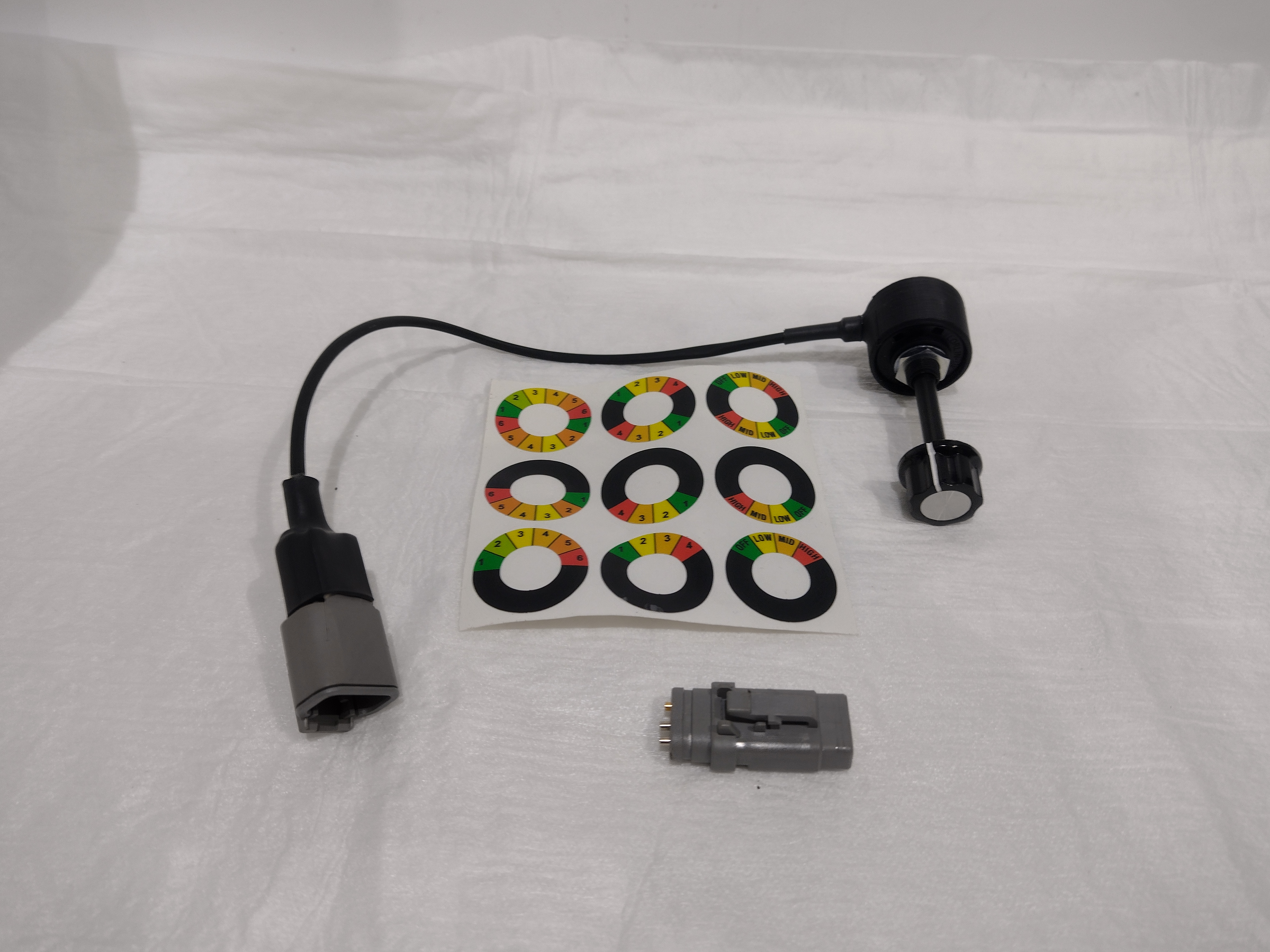 6 Positionen Drehschalter 5V ideal für Ecumaster EMU MaxxECU usw.