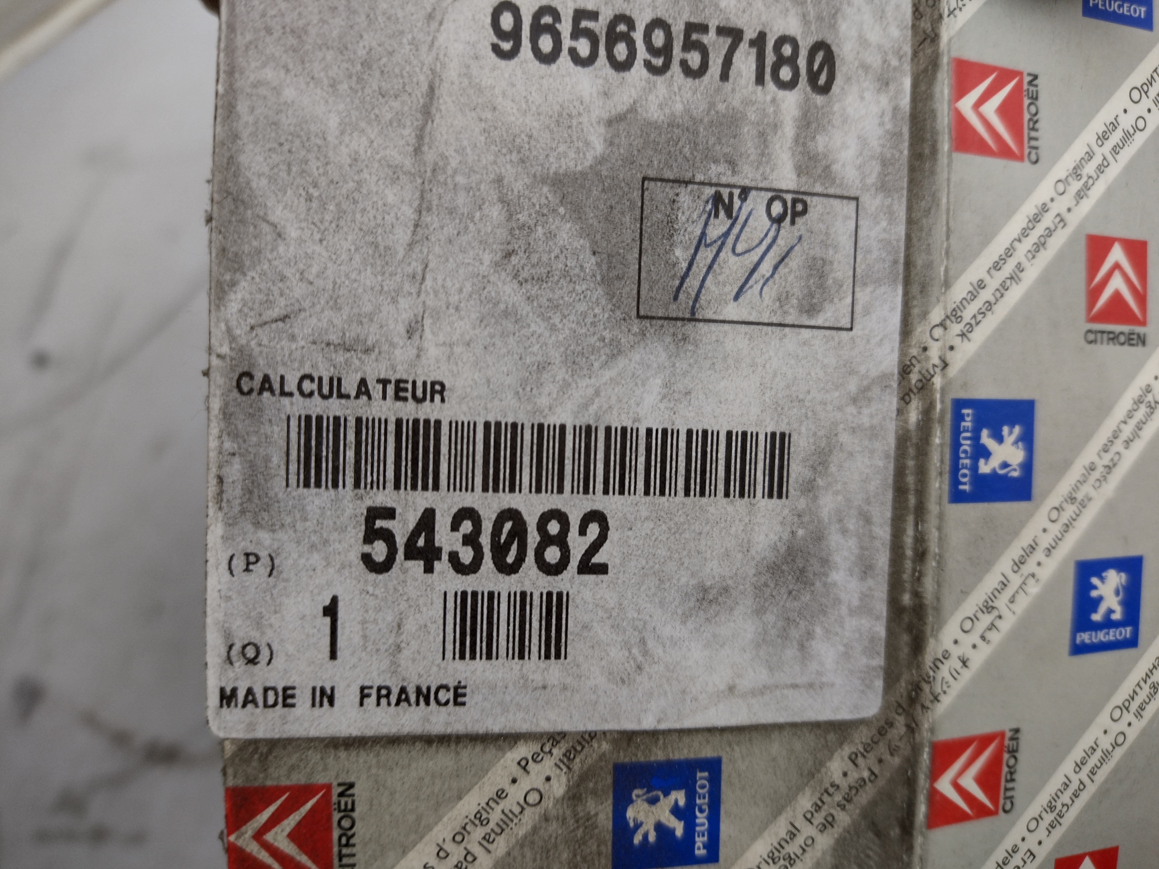 Peugeot / Citroen Steuergerät 543082 SIEMENS VDO DSG.Rx5.CEM1 NEU NOS NEW