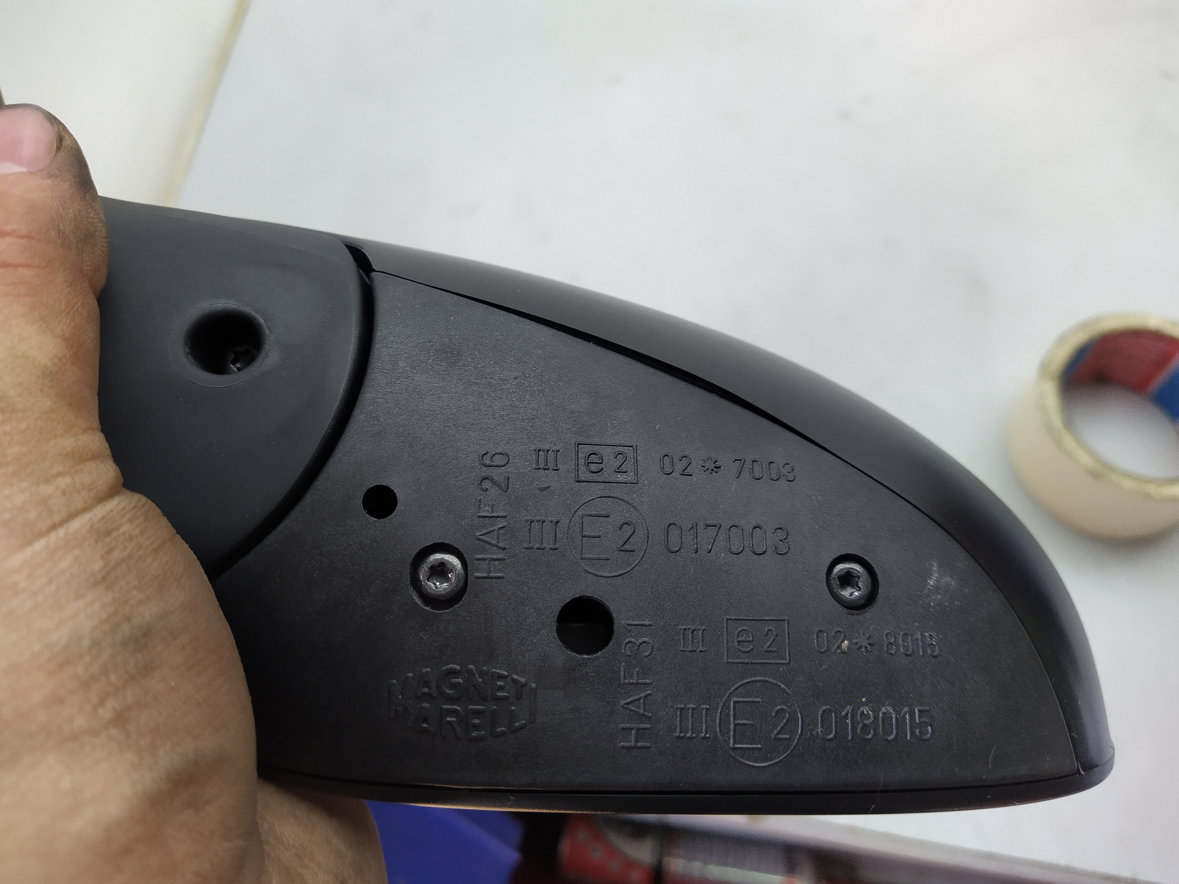 Außenspiegel Seitenspiegel links Peugeot 206 8153KK NEU NOS