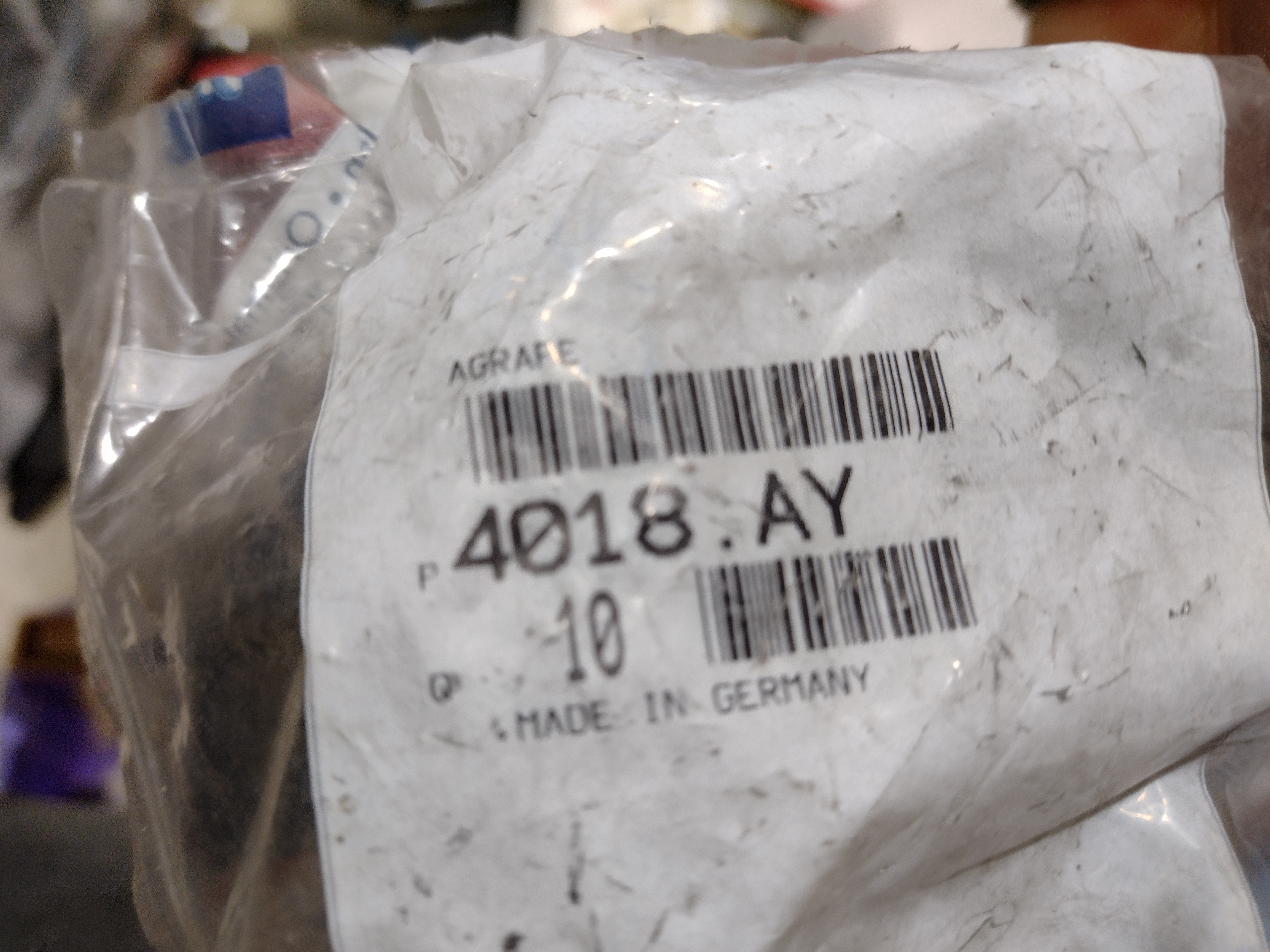 Peugeot / Citroen HALTESPANGE 4018AY NEU NOS NEW 