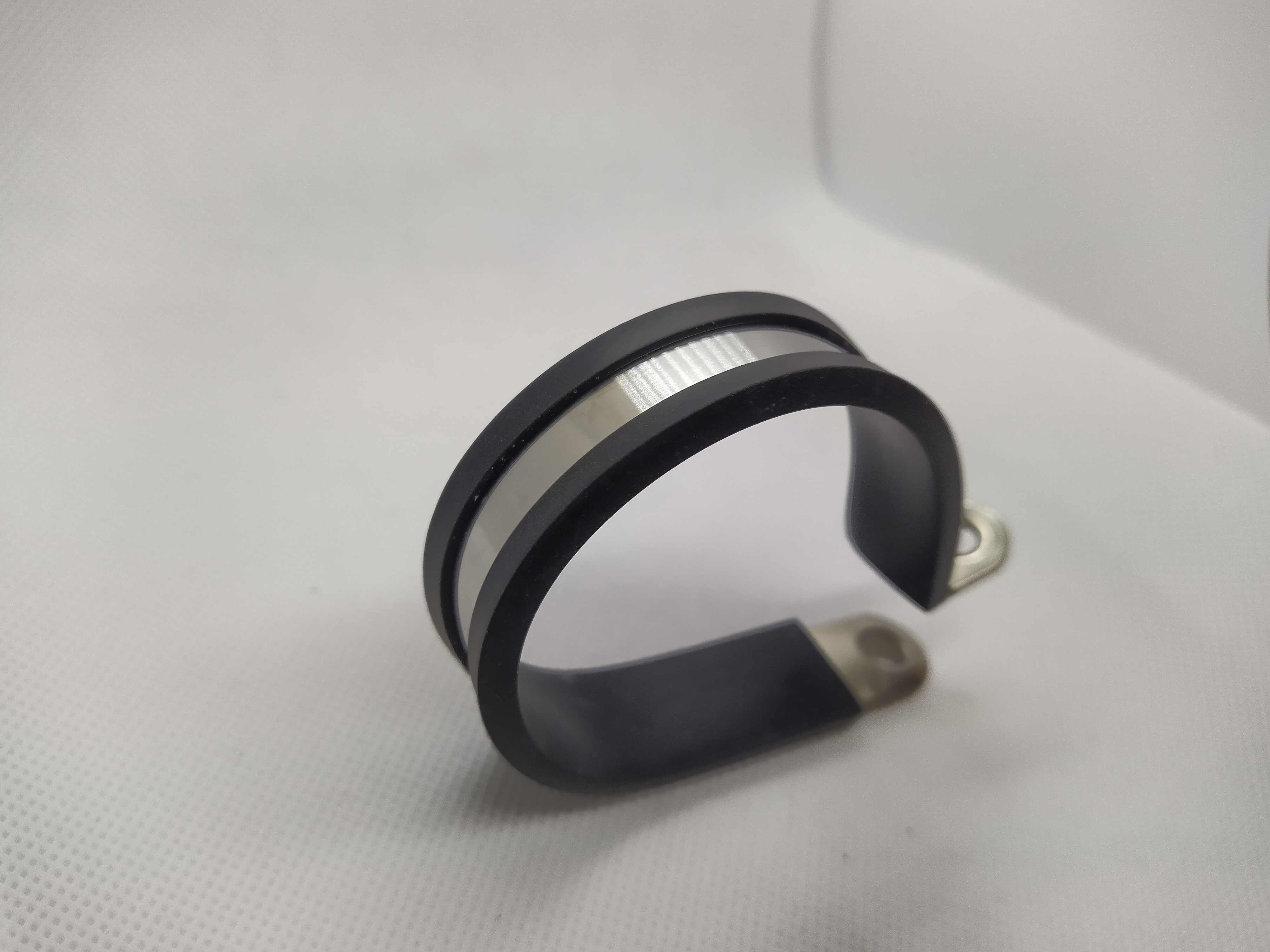 45mm gepolsterte Schlauchbefestigungsschlaufe Schlauchklemme aus Edelstahl V2A