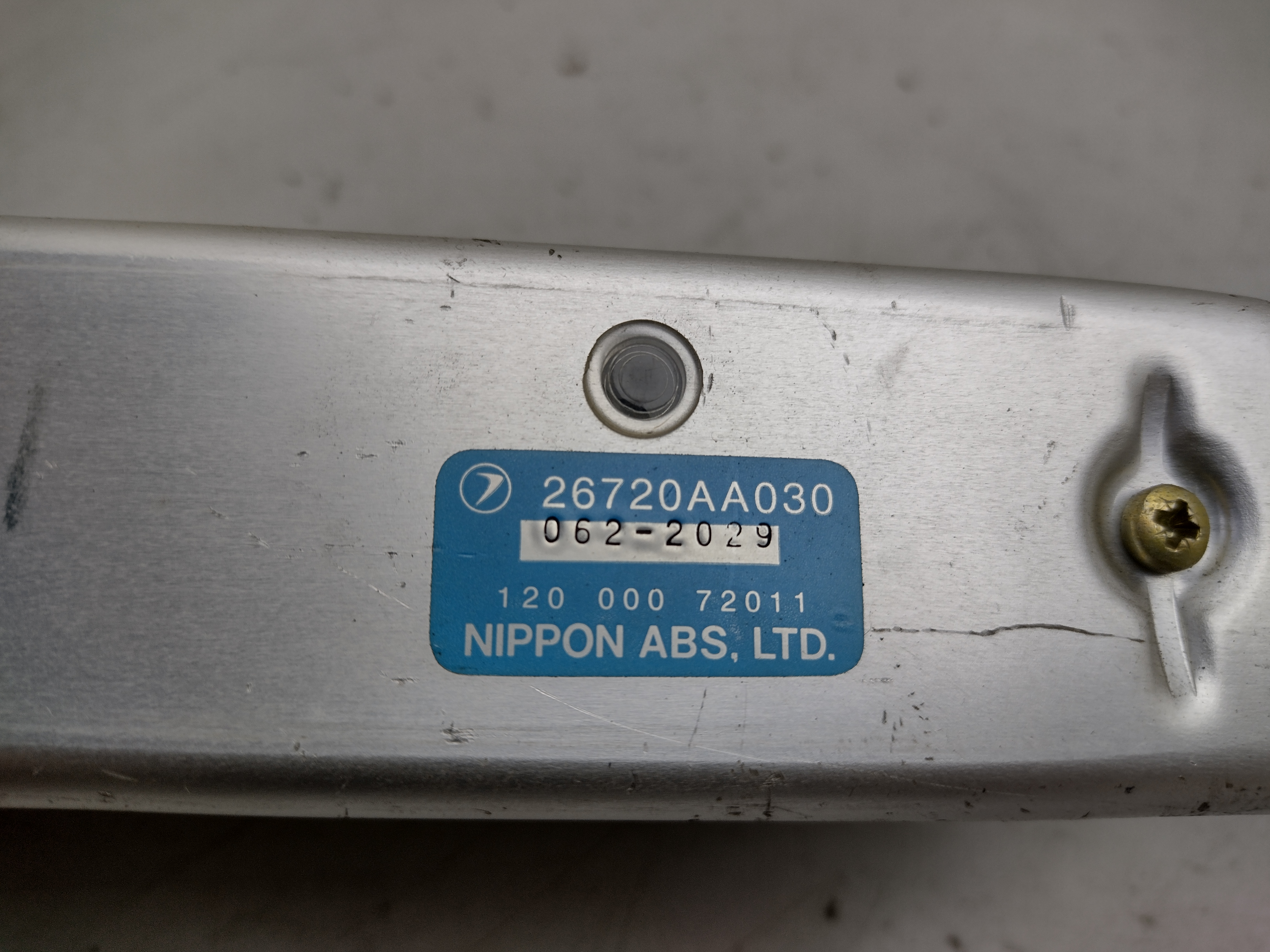 ABS Steuergerät 26720AA030 Subaru Legacy 1 BC BJF 89-94