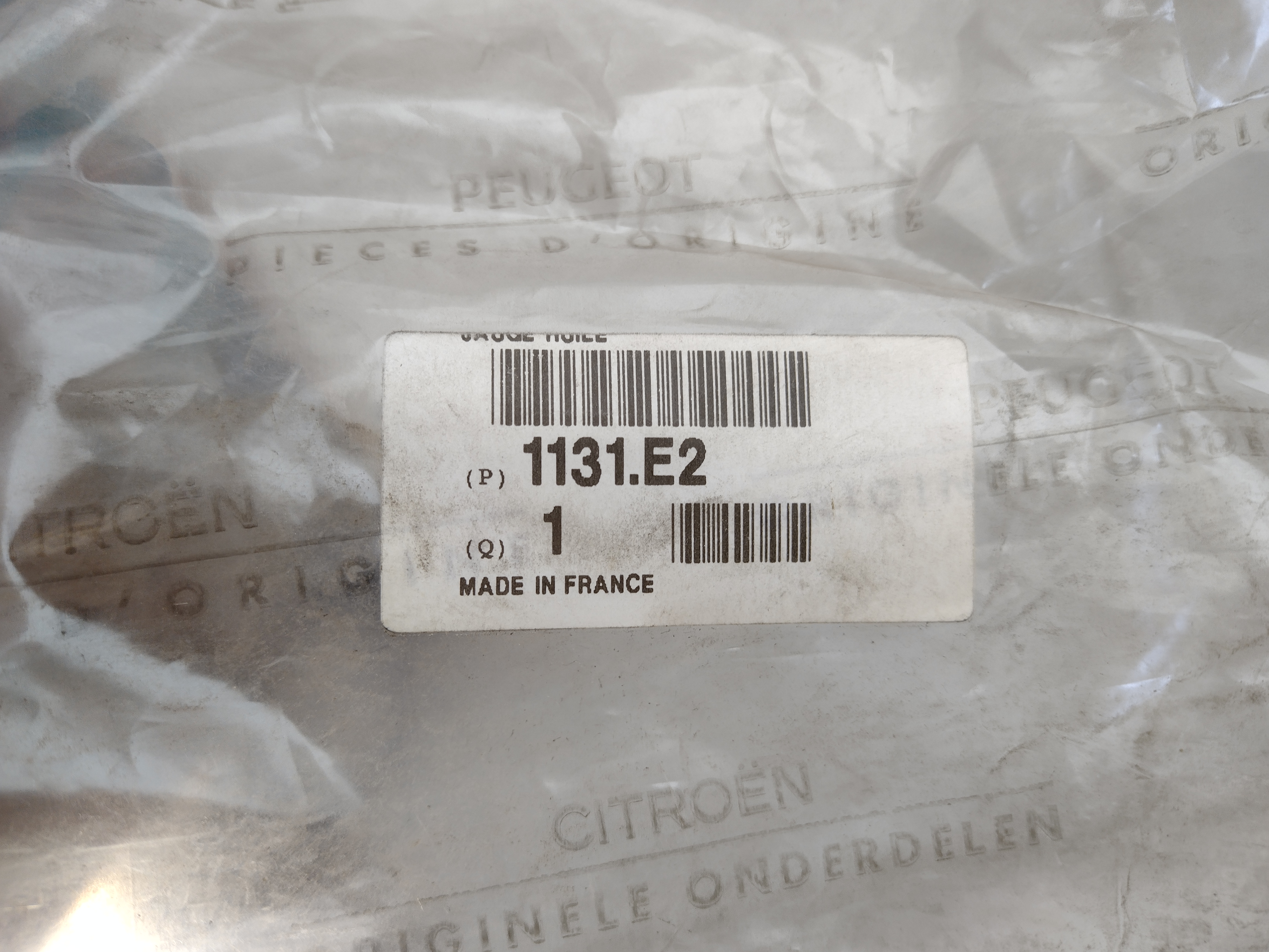 Peugeot / Citroen Sensor, Öltemperatur/-druck 1131E2 NOS NEW OEM