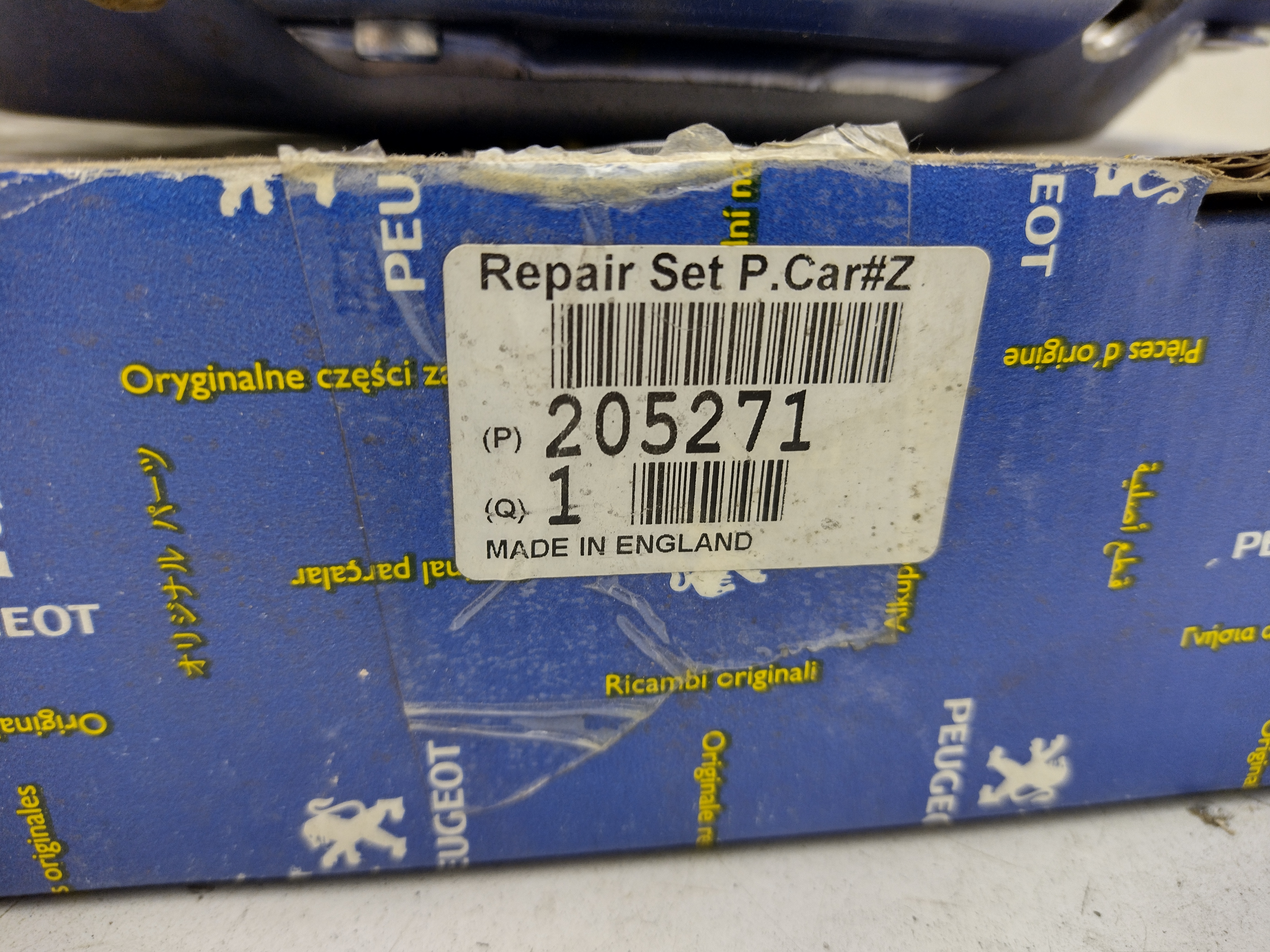 Peugeot Partner Expert 207 307 Kupplungssatz (Getriebe BE4R) 205271 NOS NEW OEM 