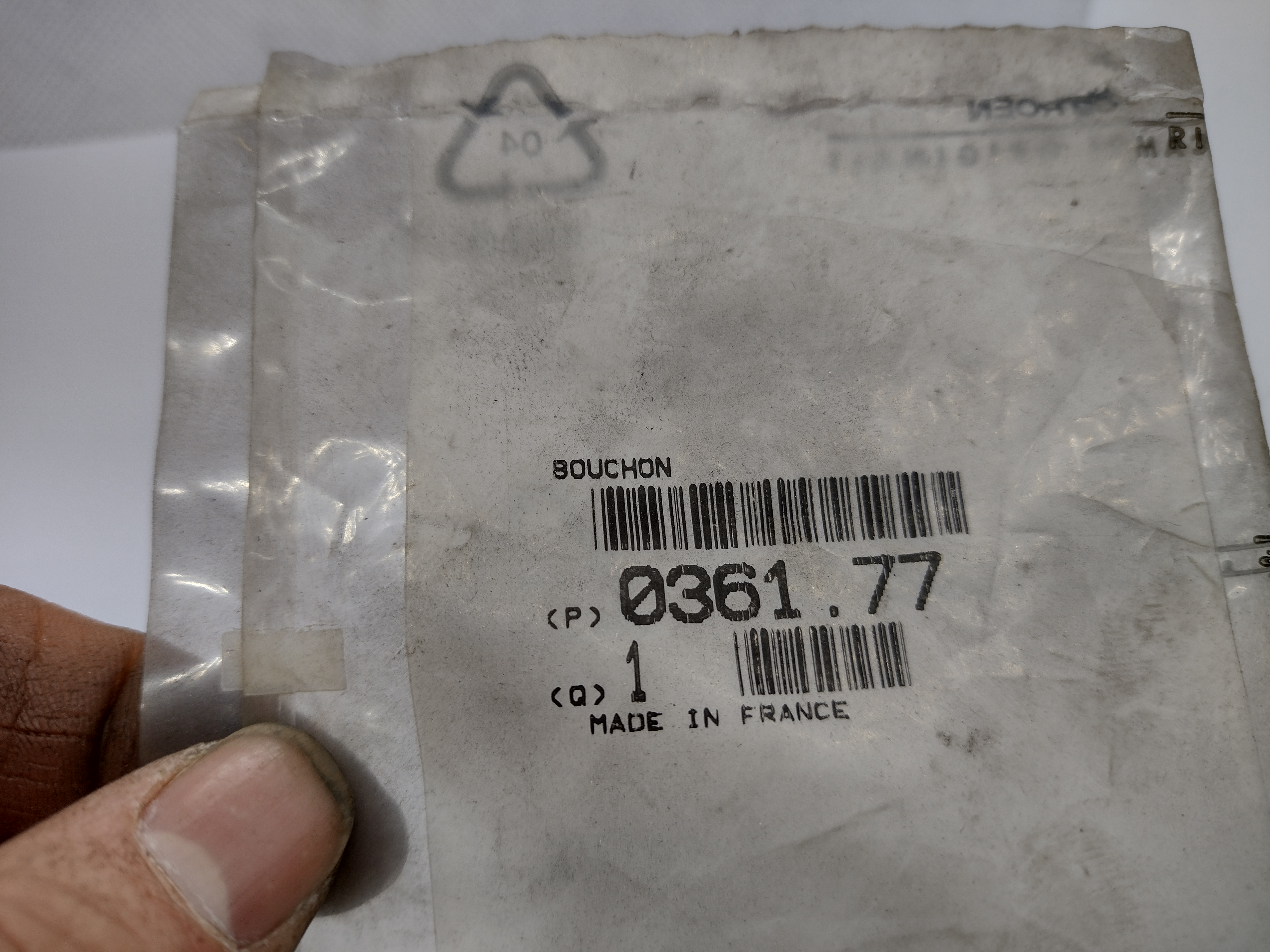 Citroen / Peugeot STOPFEN 036177 NEU NOS NEW