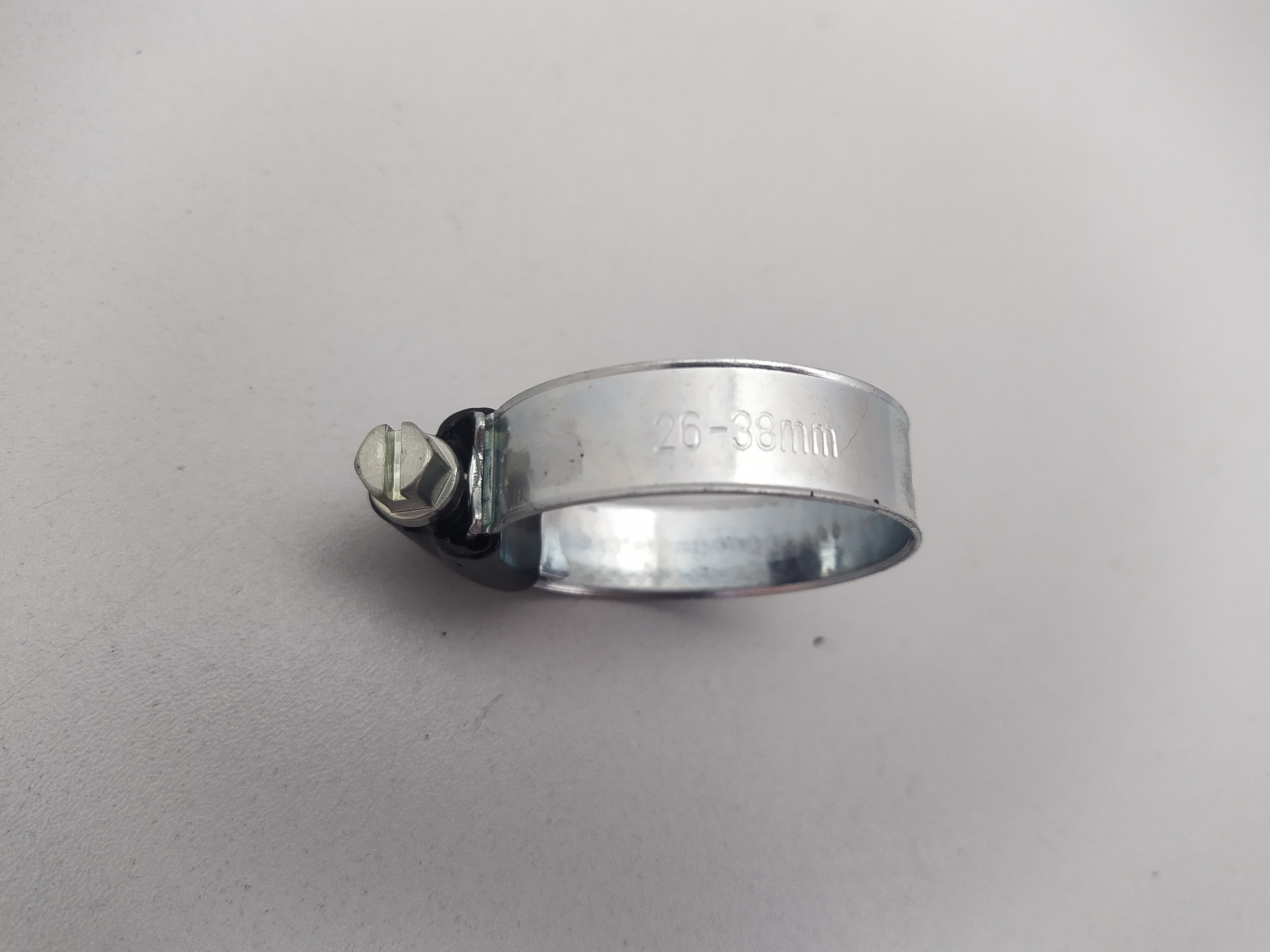 HD Schlauchschelle, schwarz, 26-38mm