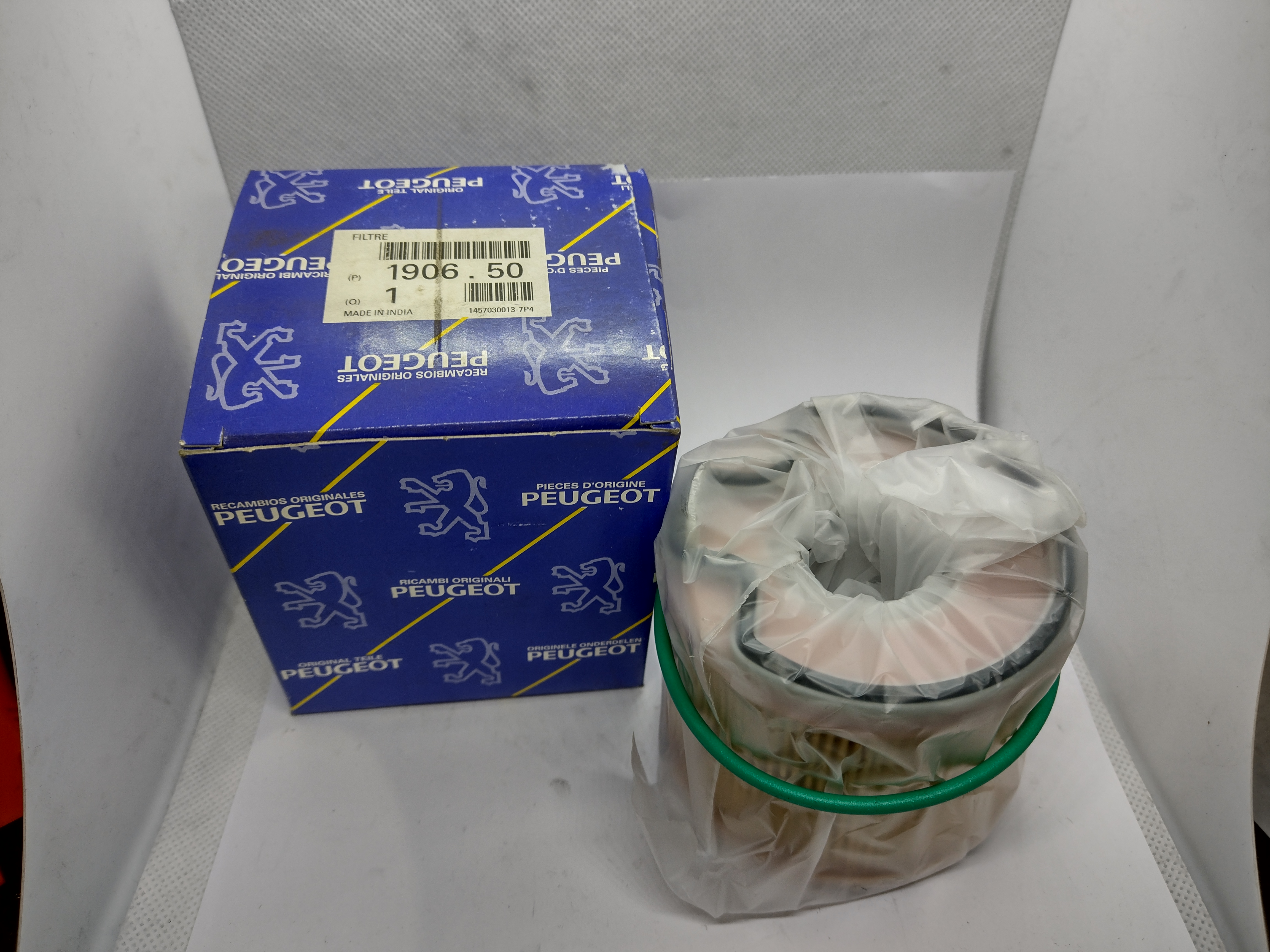 Original Peugeot FILTER EINSATZ Kraftstofffilter Dieselfilter 190650 NEU NOS NEW