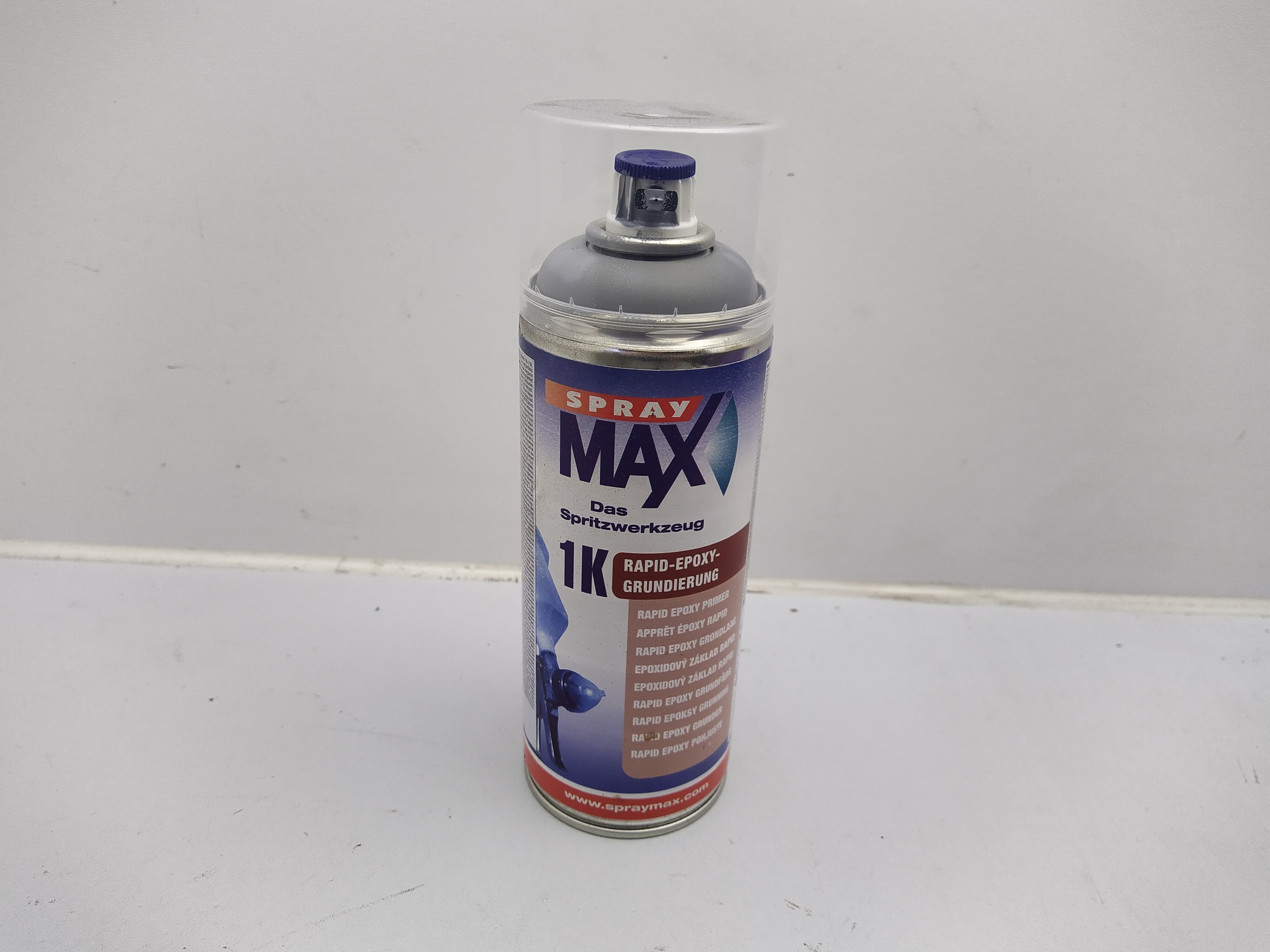 SPRAY MAX 1K RAPID EPOXY GRUNDIERUNG grau 400ml Spray