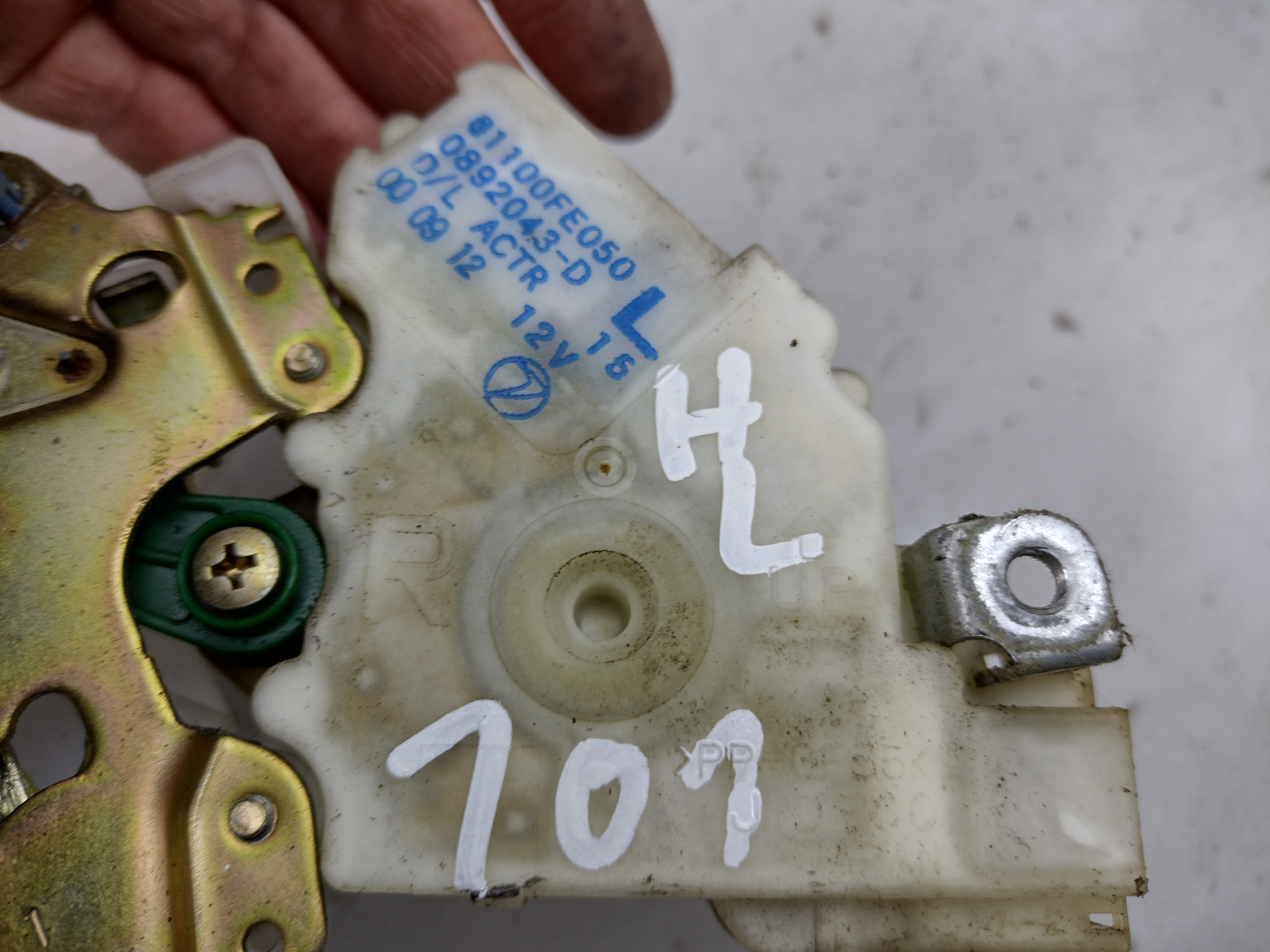 Türschloss hinten links von Subaru Impreza GD GG Newage 81100FE050