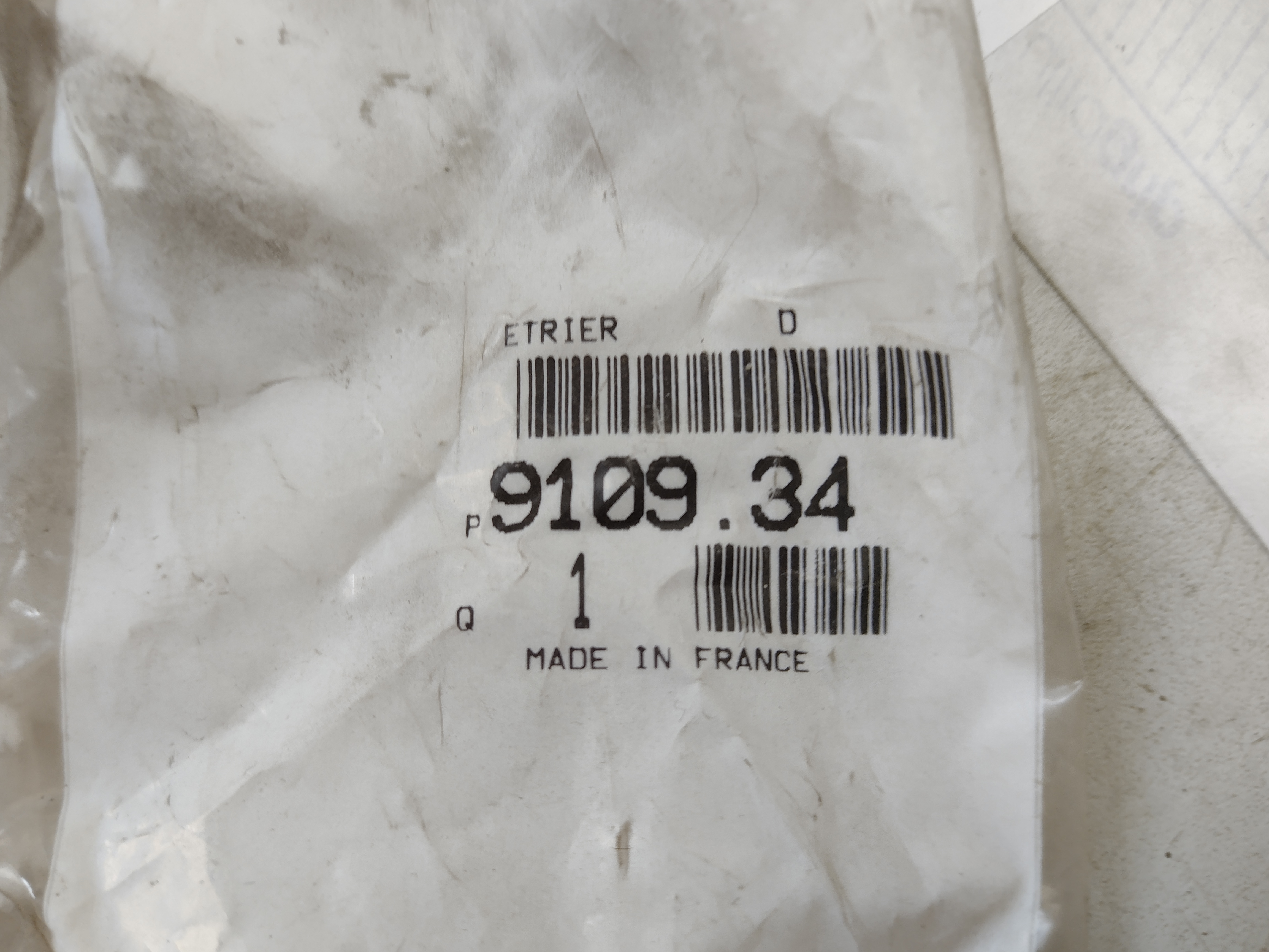 Peugeot 307 Türgriff hinten rechts 910934 NOS NEW OEM