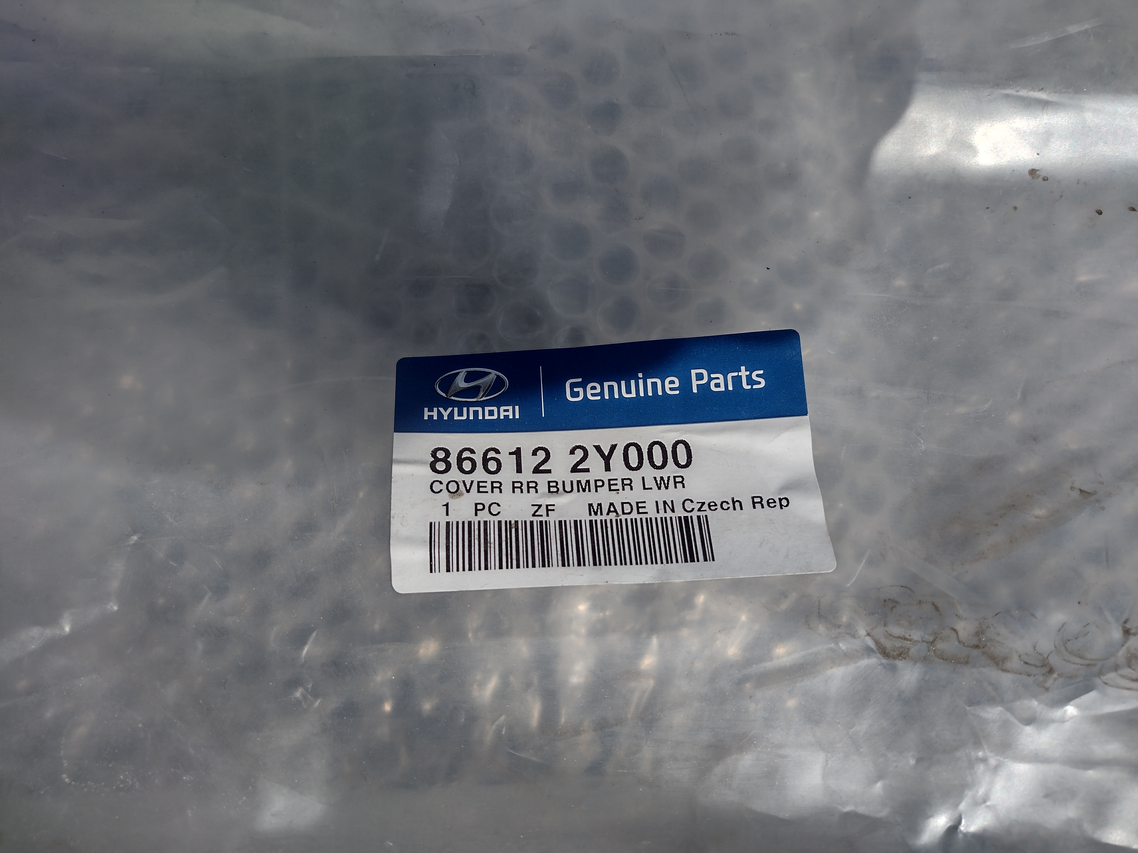 HYUNDAI ix35 Stoßstange hinten 86612 2Y000 NEU NOS NEW OEM