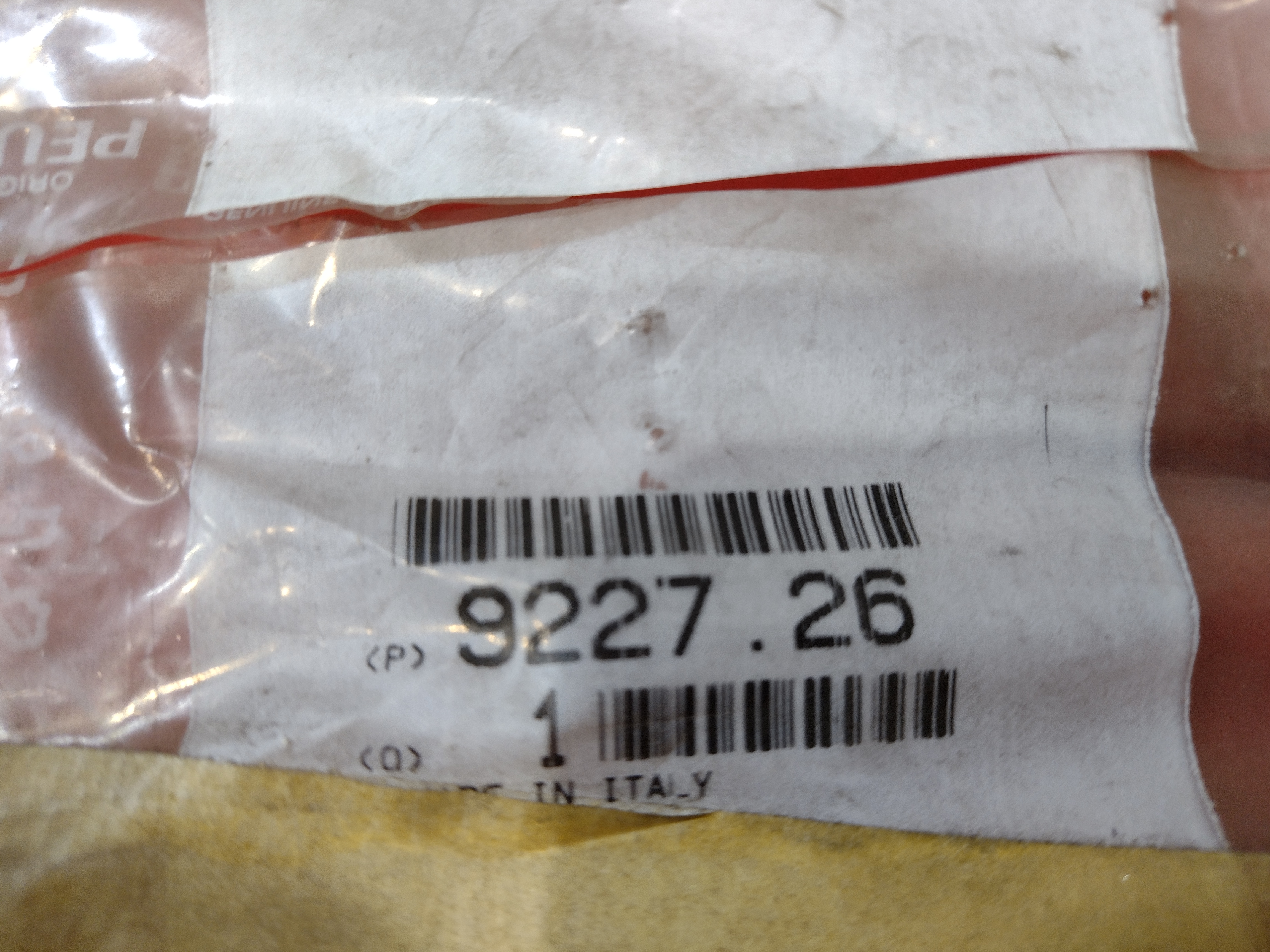 Peugeot  / CITROËN 922726 NEU NOS NEW