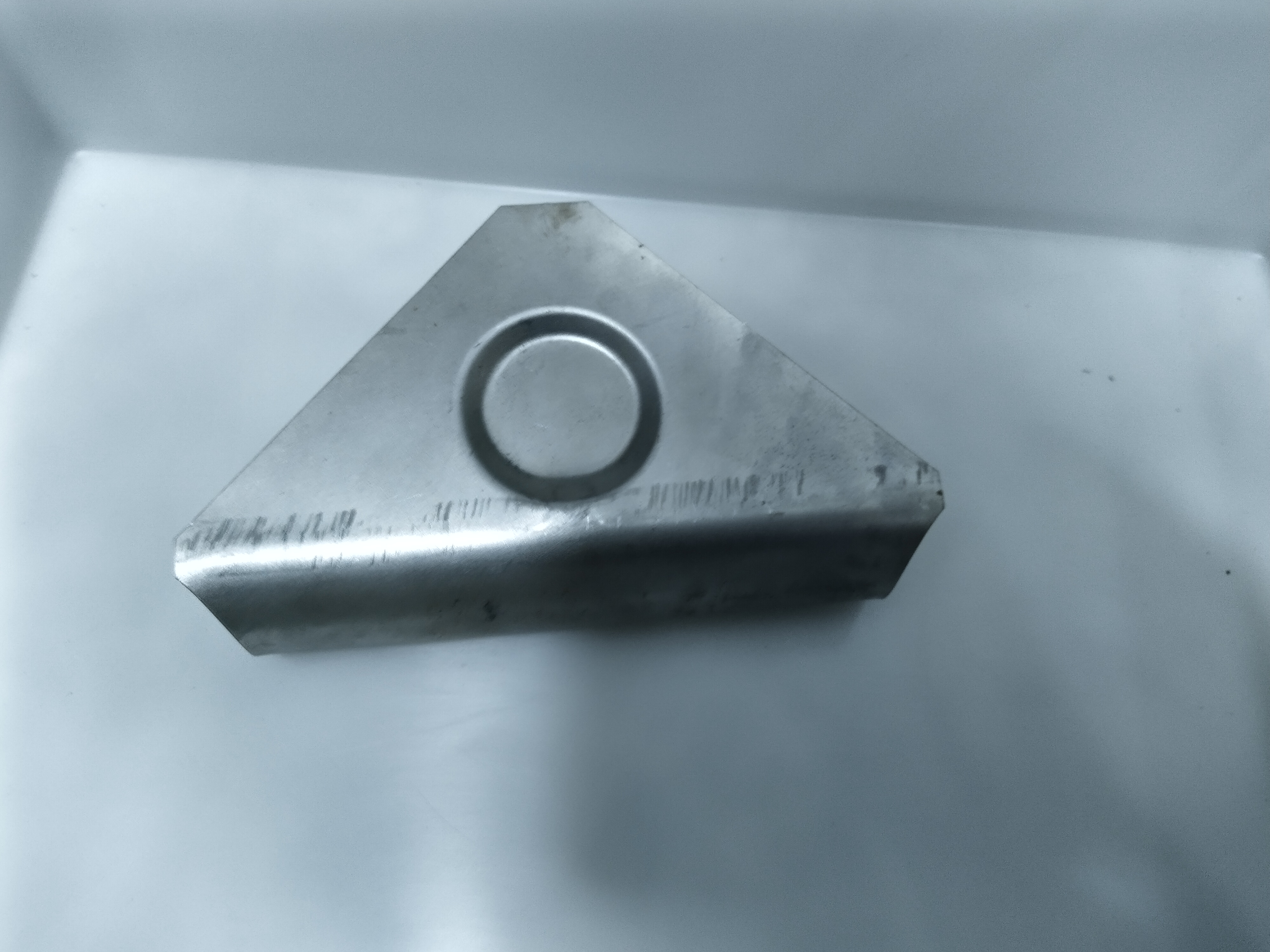 90 Grad  Knotenblech Überrollkäfig Stützen geschlossen