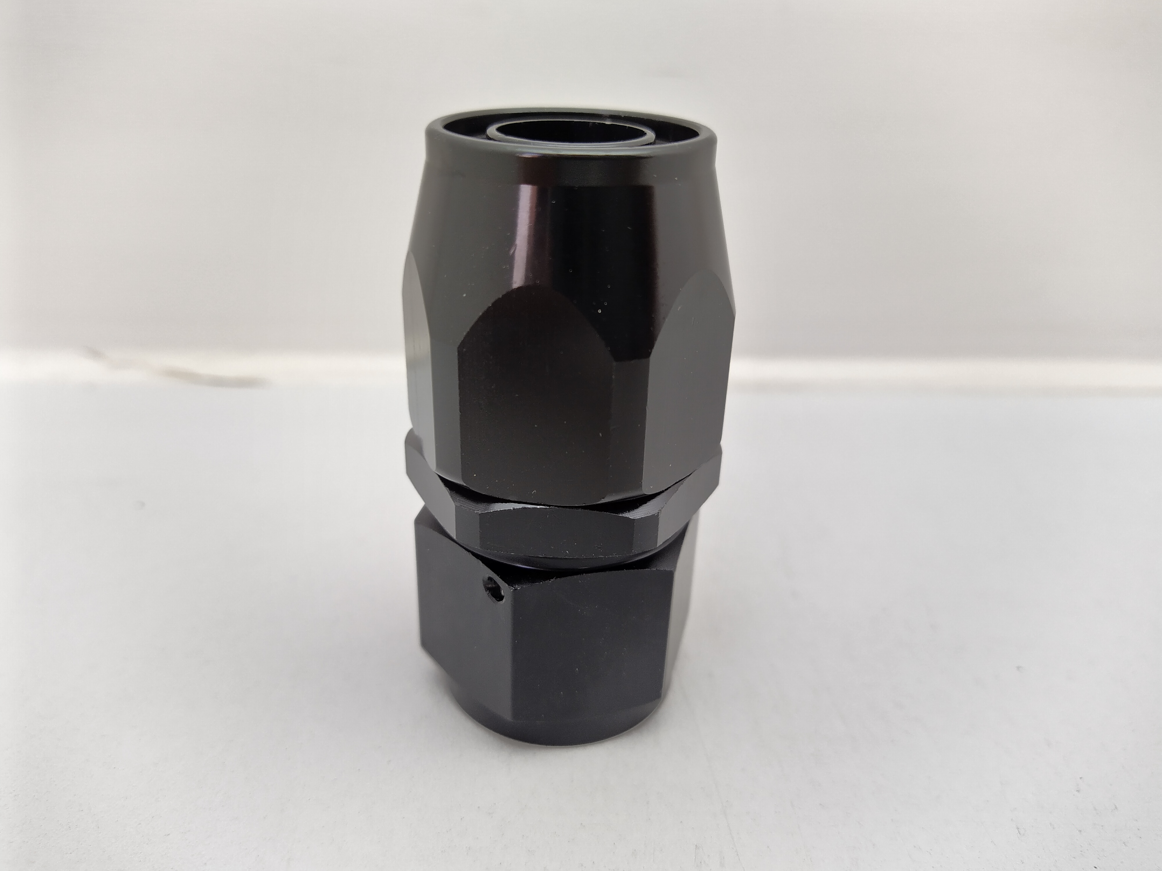 Alu-Fitting schwarz AN12 Dash12Dash 12 gerade