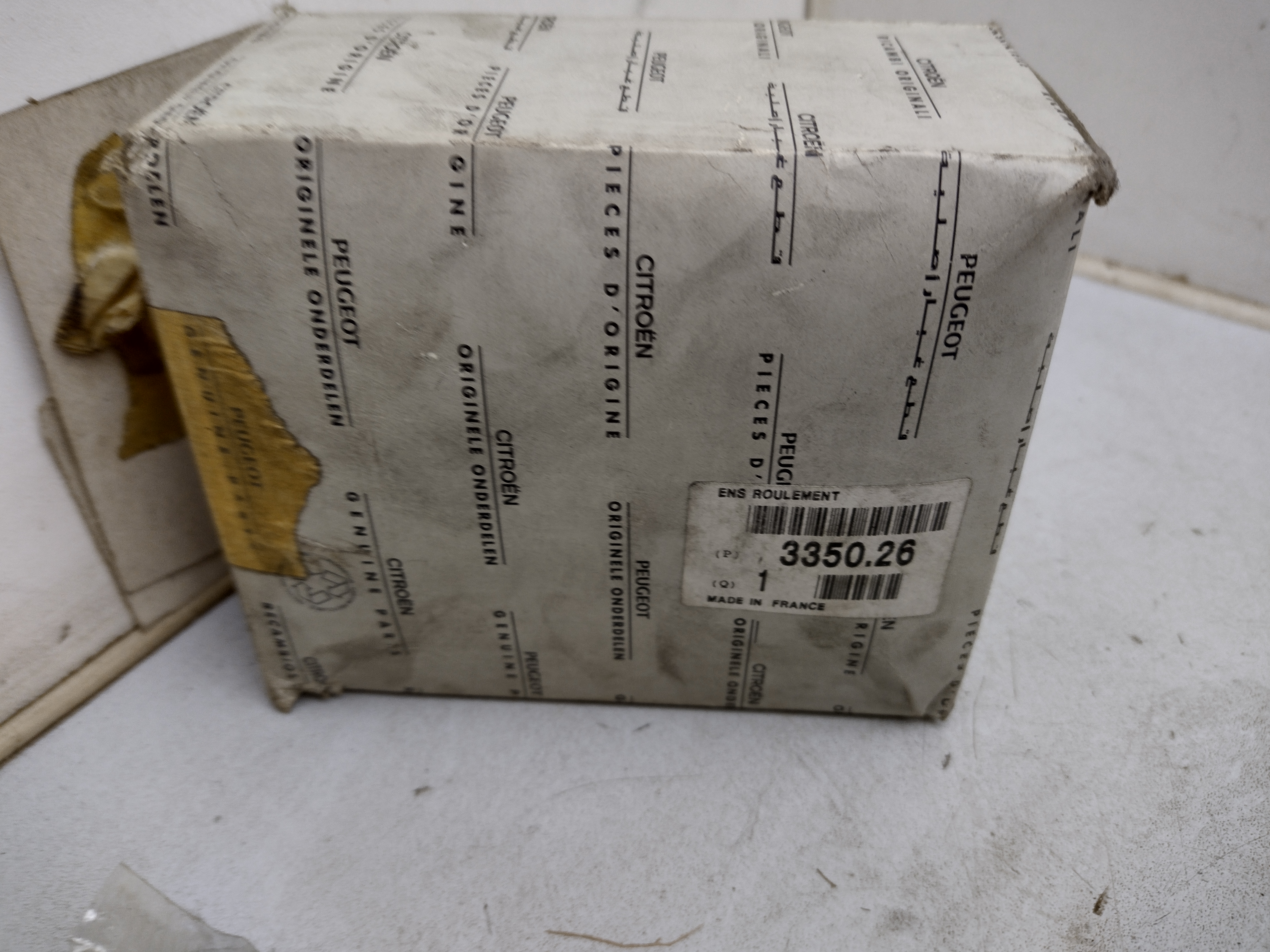 Peugeot / Citroen / FIAT Radlagersatz hinten 335026 NOS NEW OEM 
