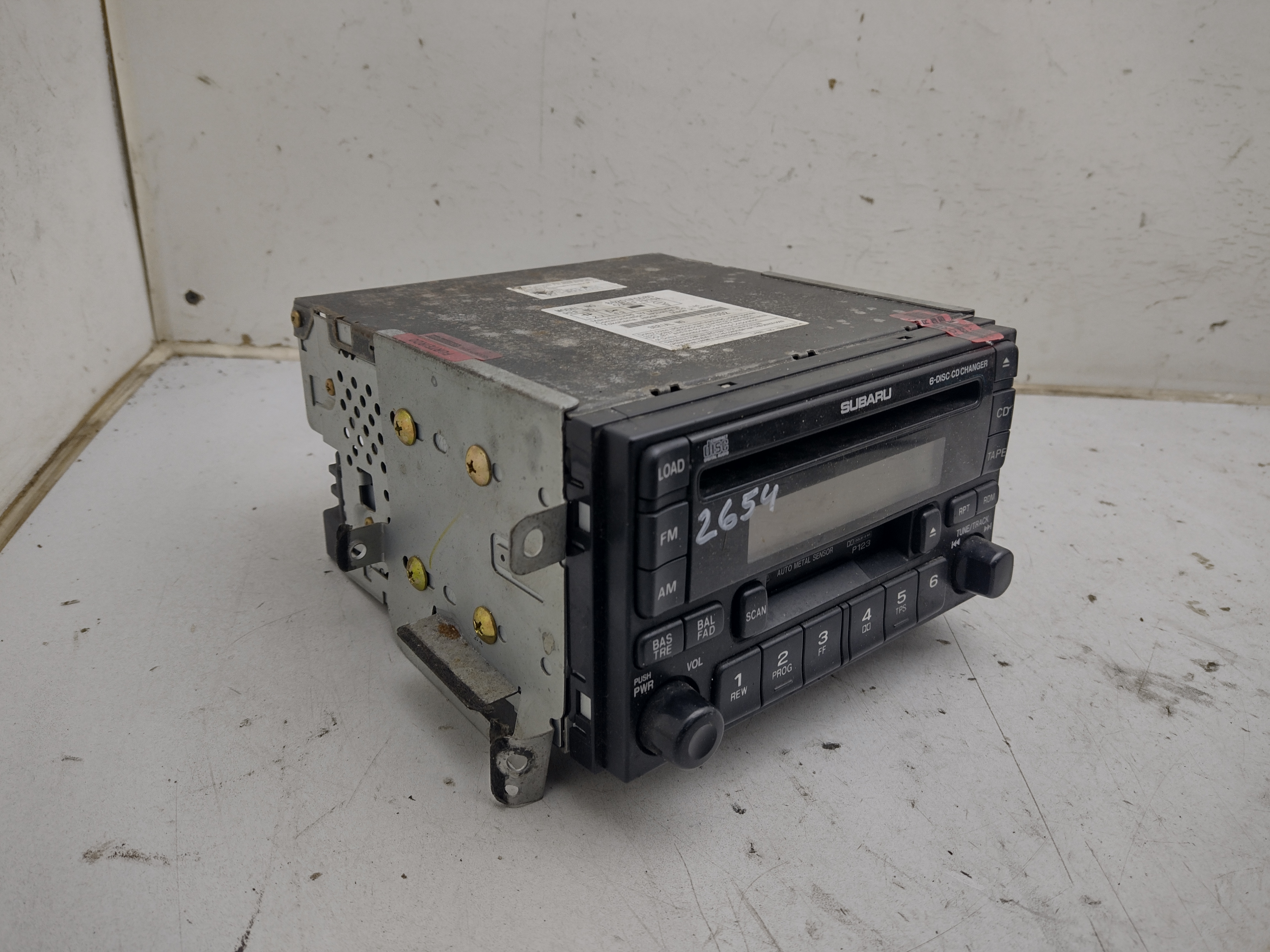 Original 2Din CD Kassetten Radio für Impreza GD GG Newage WRX Bugeye Blobeye