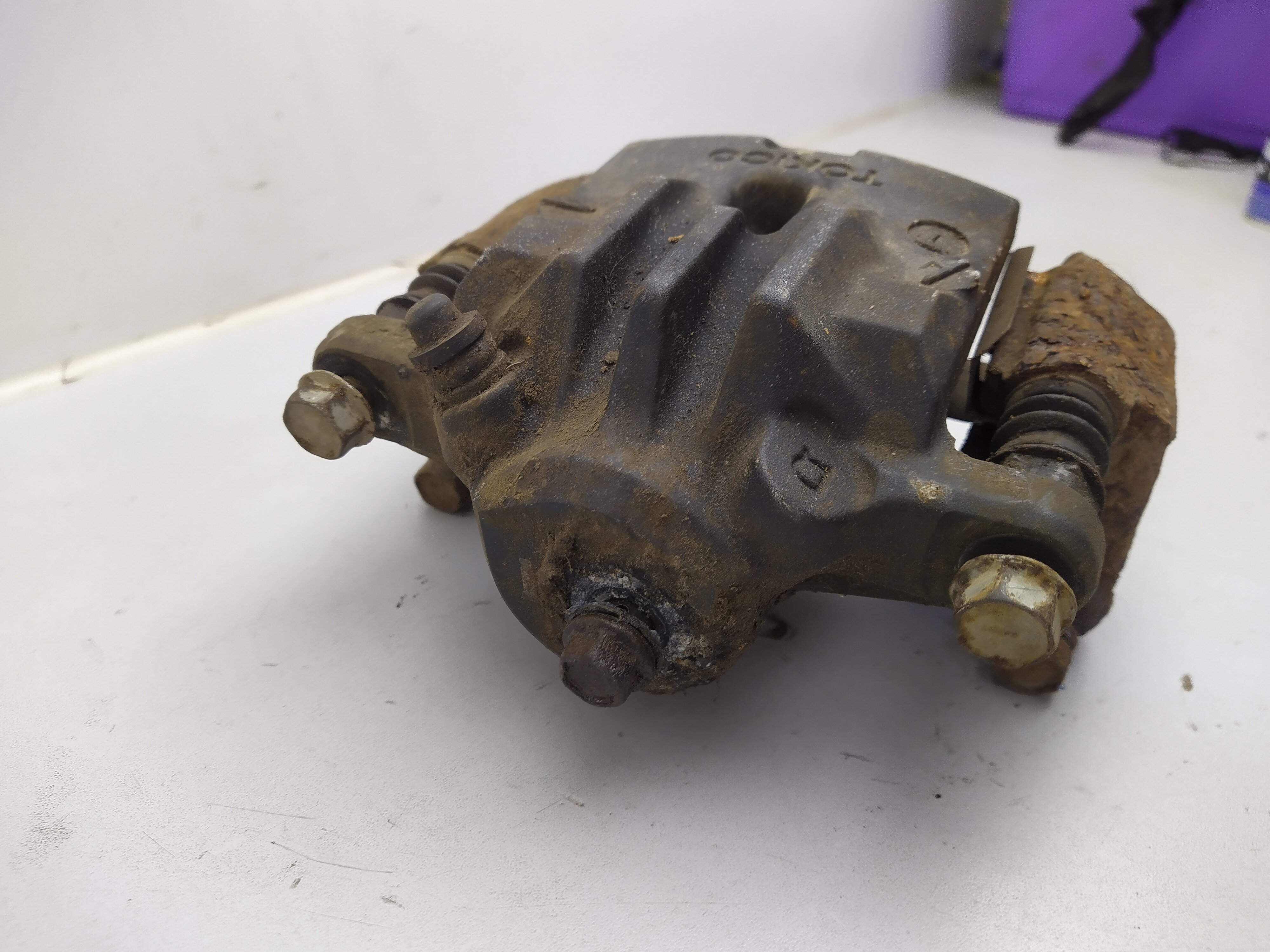 Bremssattel mit Halter hinten rechts von Subaru Legacy 4 I V BL BP