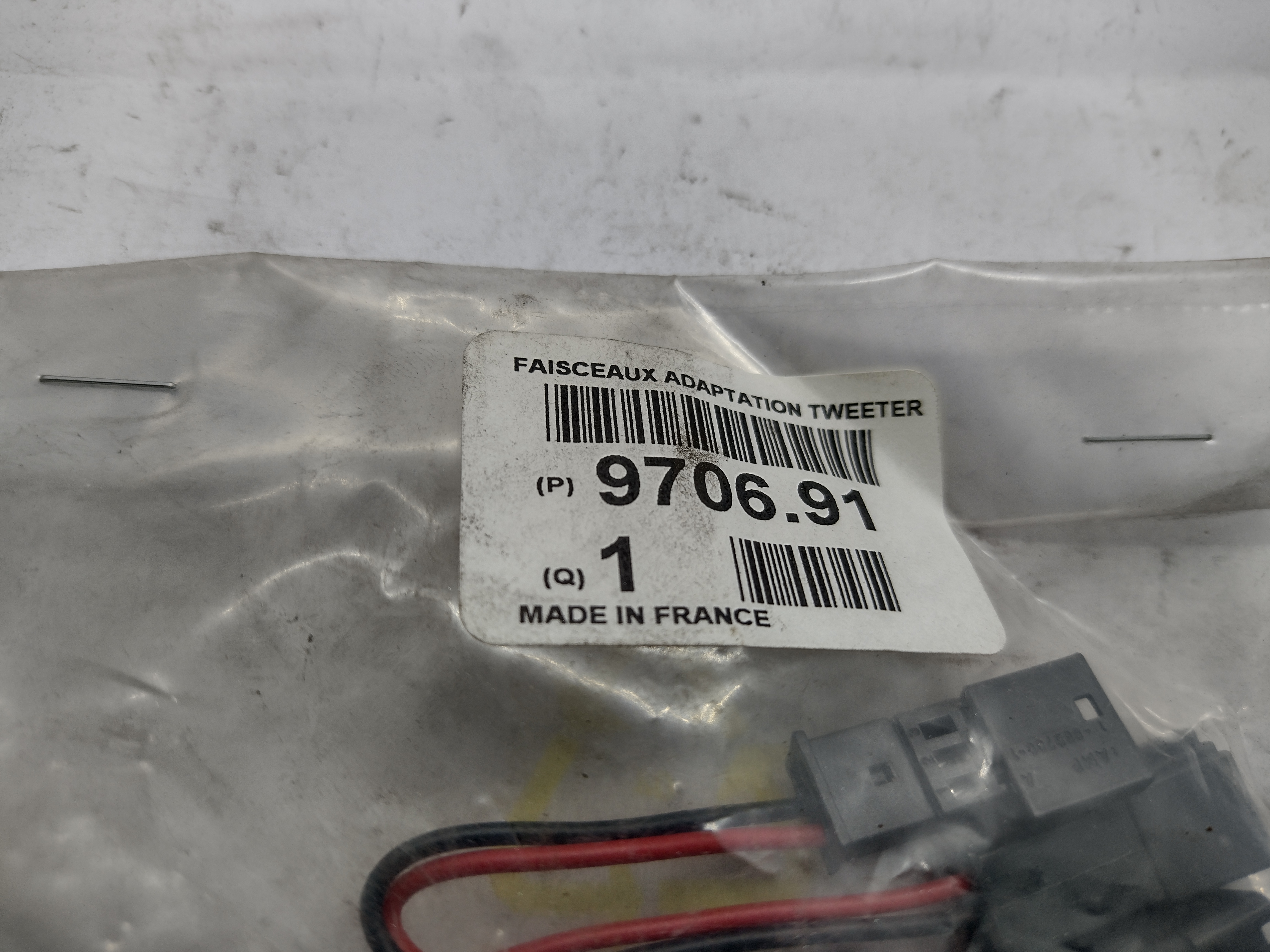 Peugeot / Citroen Lautsprecher Adapterkabel 970691 NEU NOS NEW