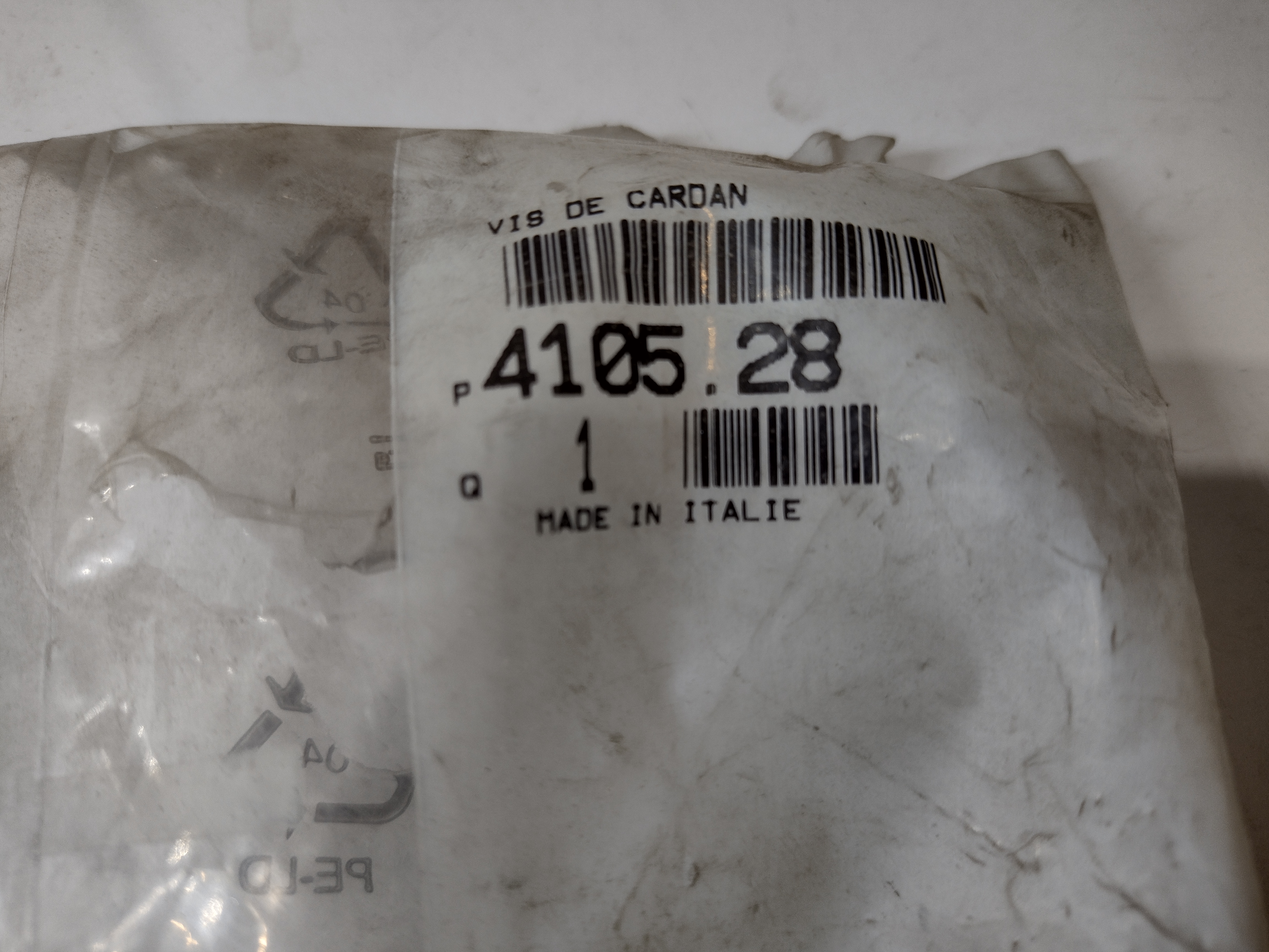 Peugeot / Citroen Bolzen 410528 NEU NOS NEW