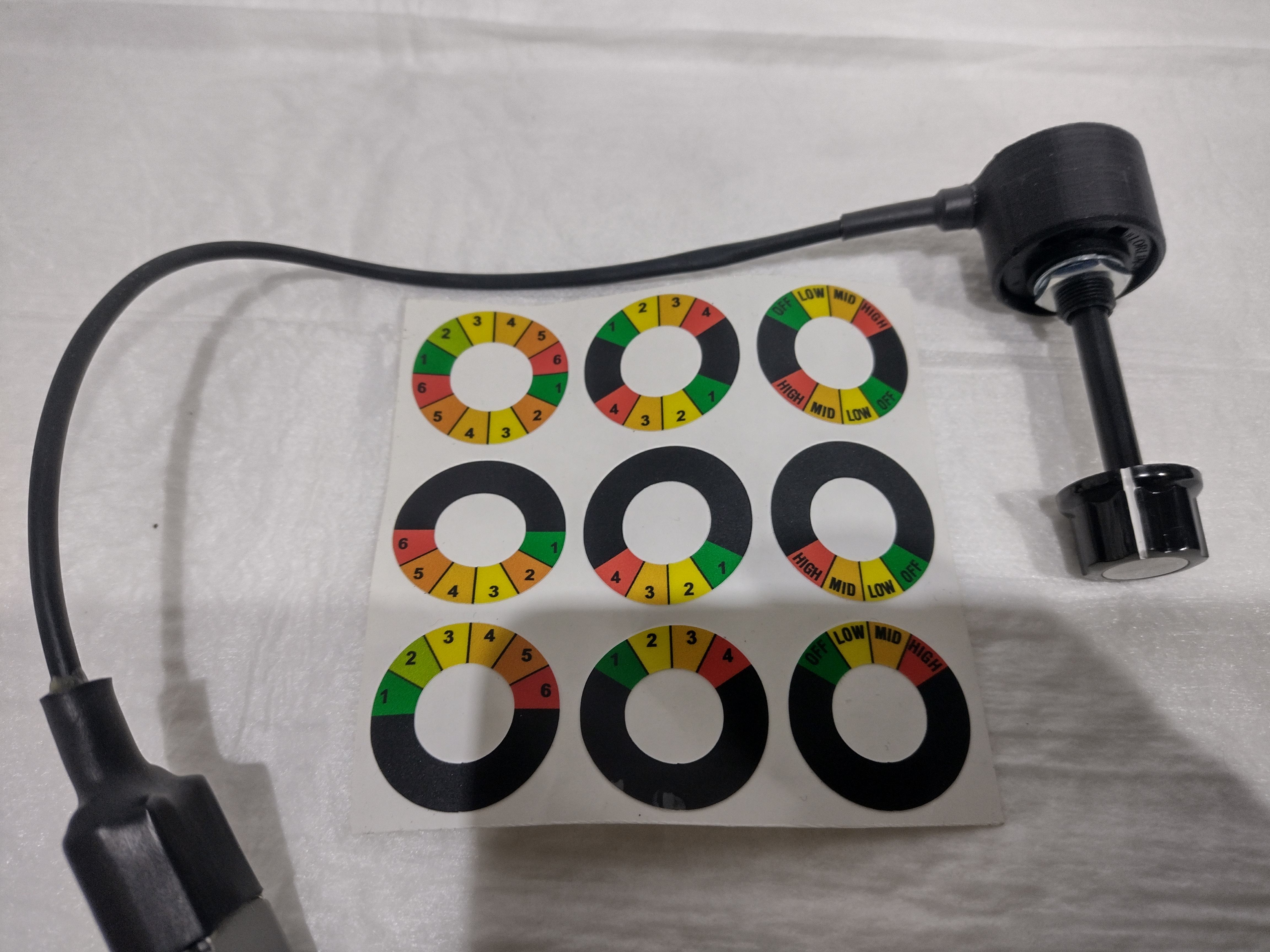 6 Positionen Drehschalter 5V ideal für Ecumaster EMU MaxxECU usw.